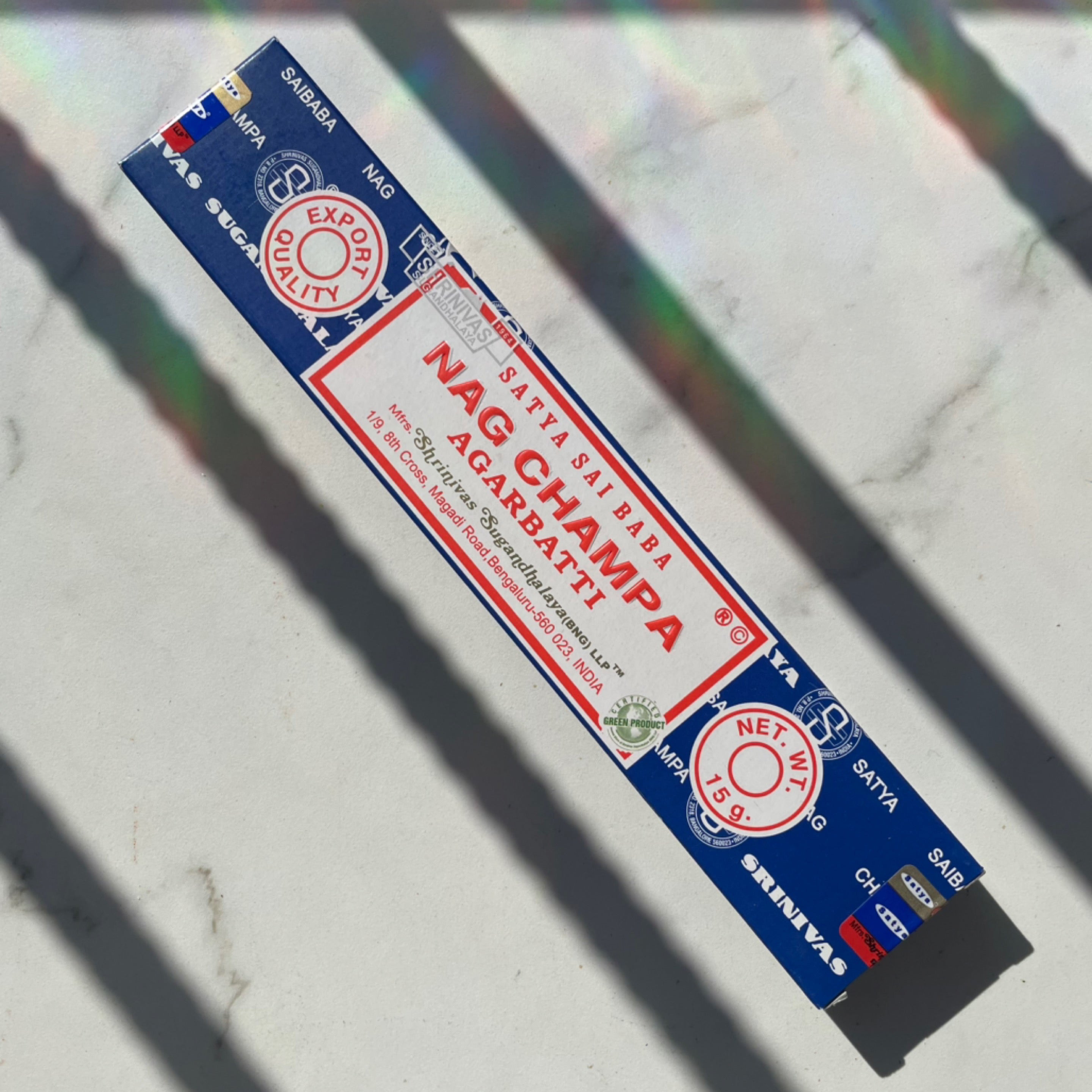 Nag Champa Incense Sticks - Satya