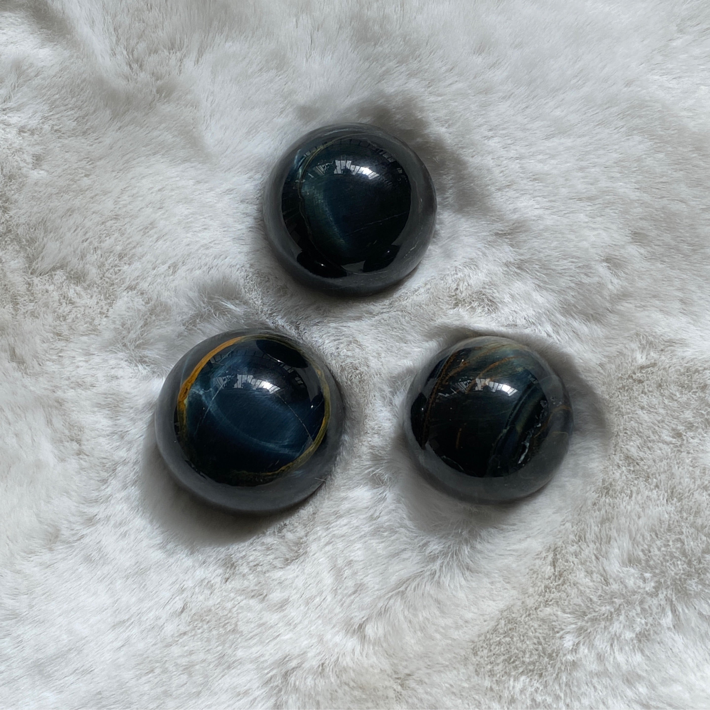 Blue Tigers Eye Sphere Medium