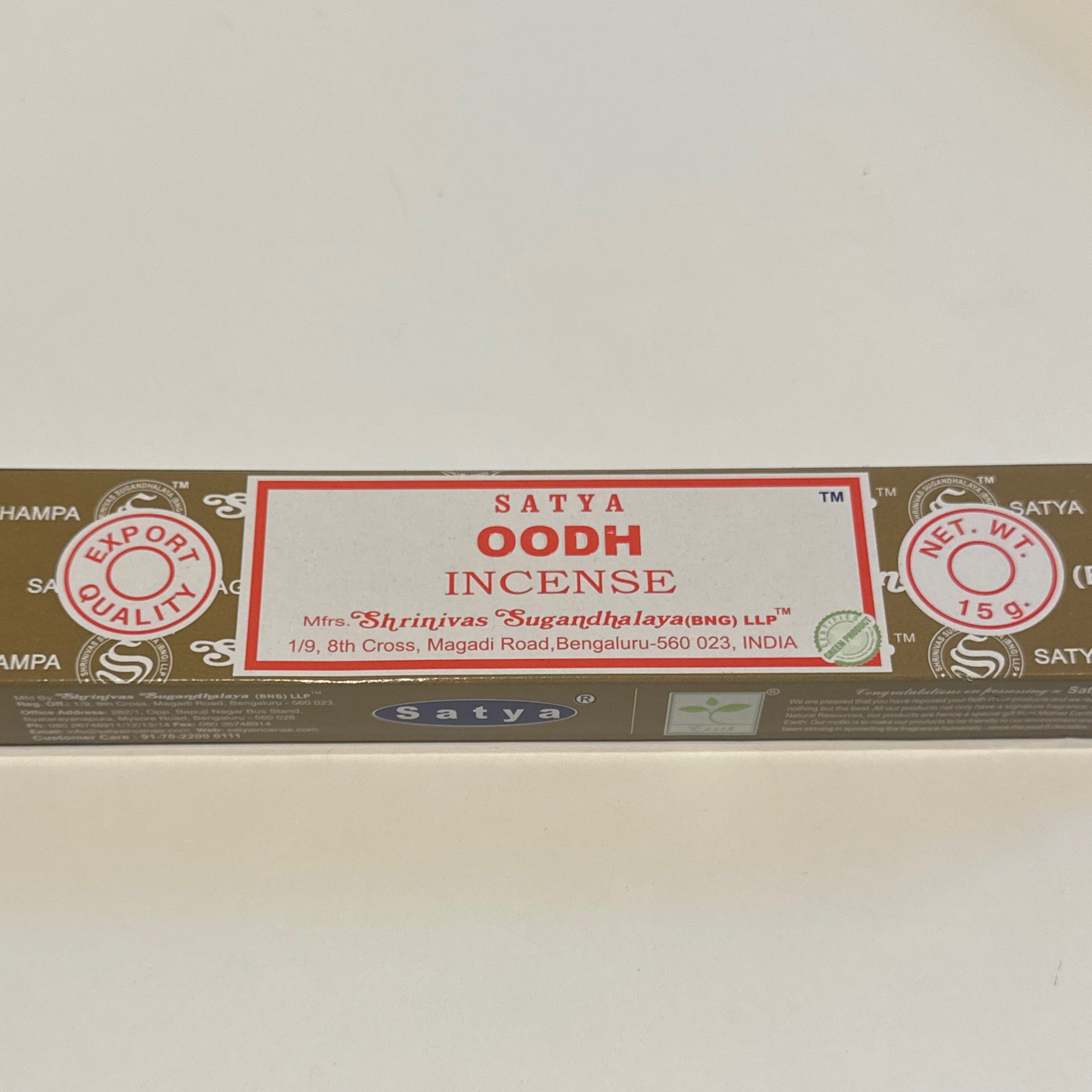 Oodh Satya Incense