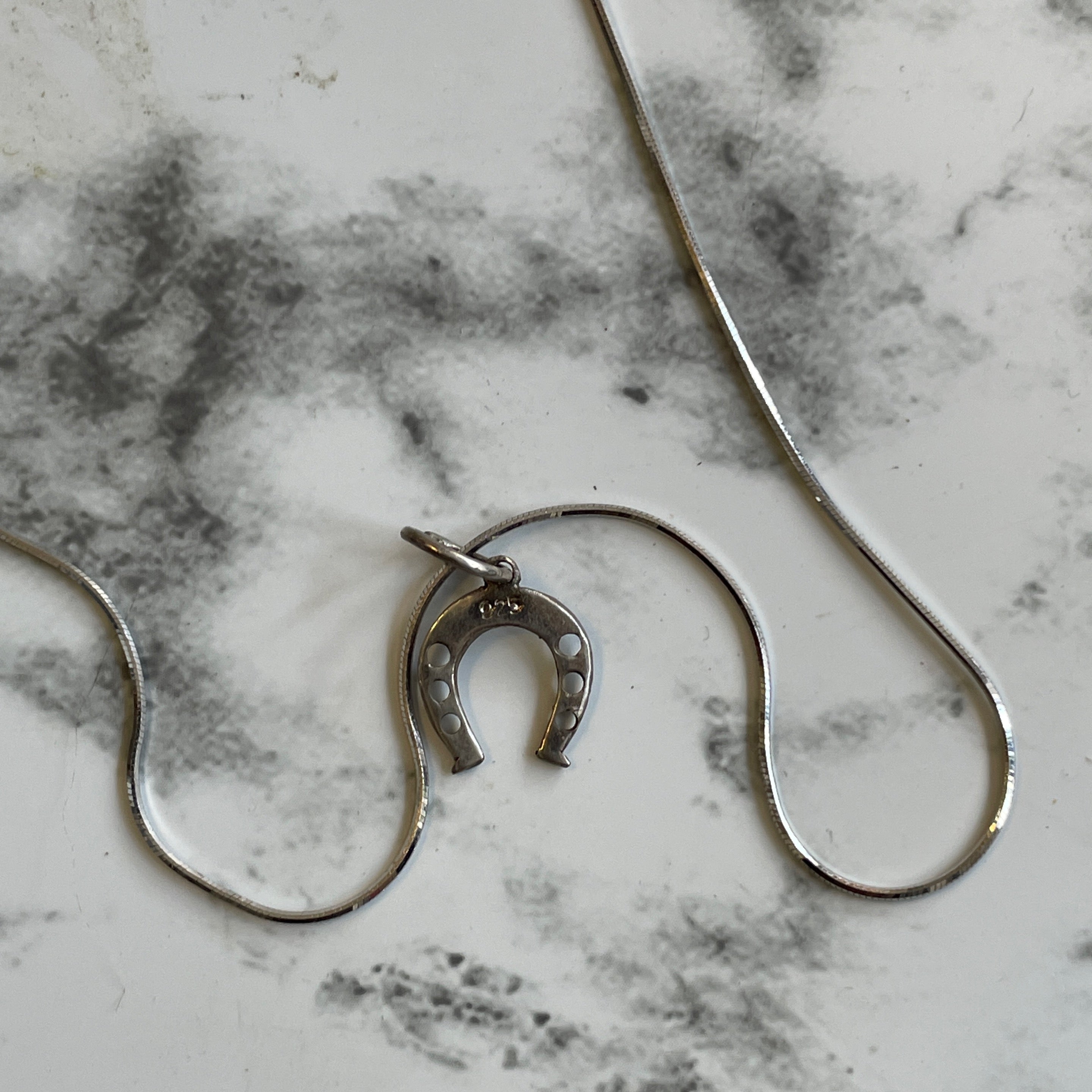 Horse Shoe Necklace SS