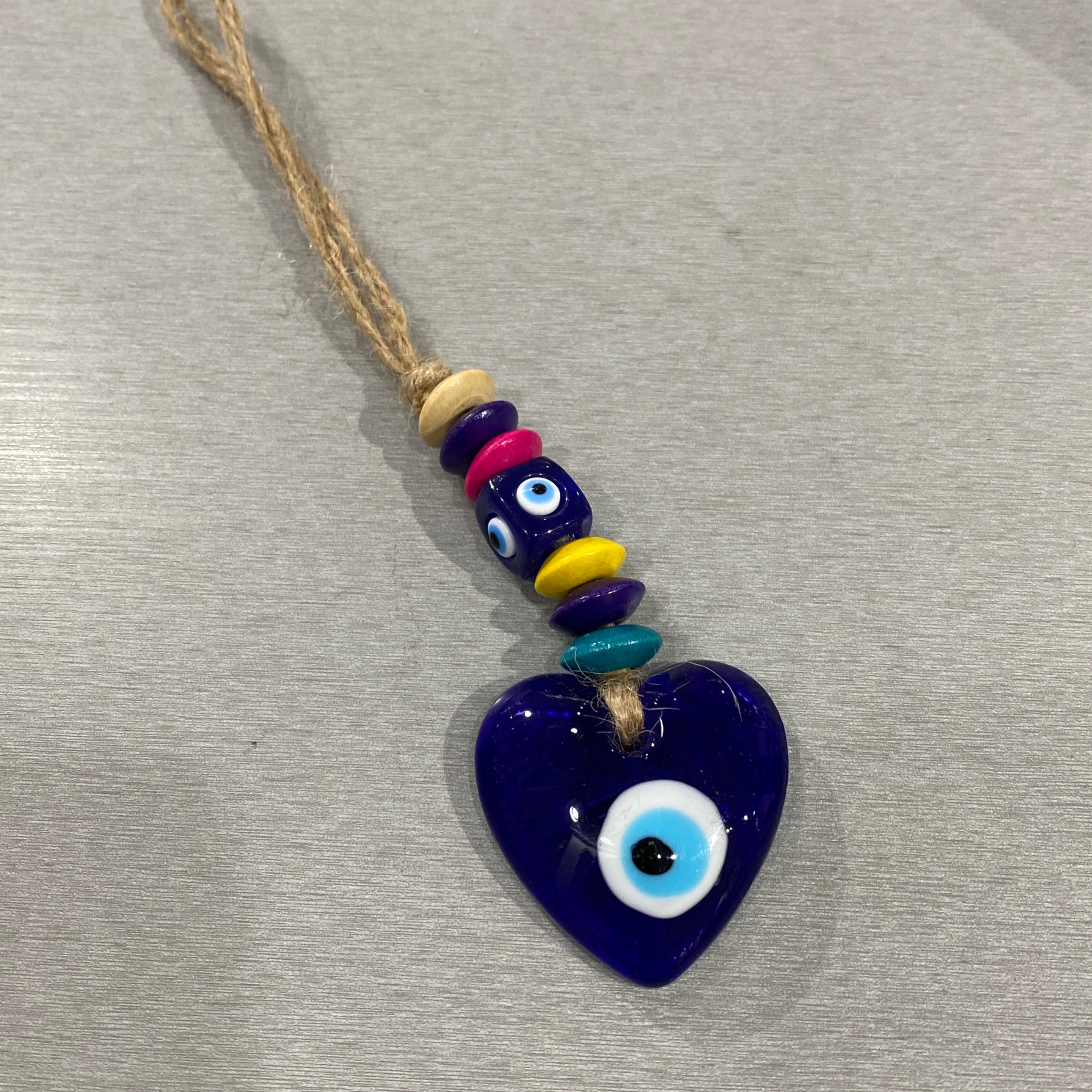 Evil Eye Mirror Charm