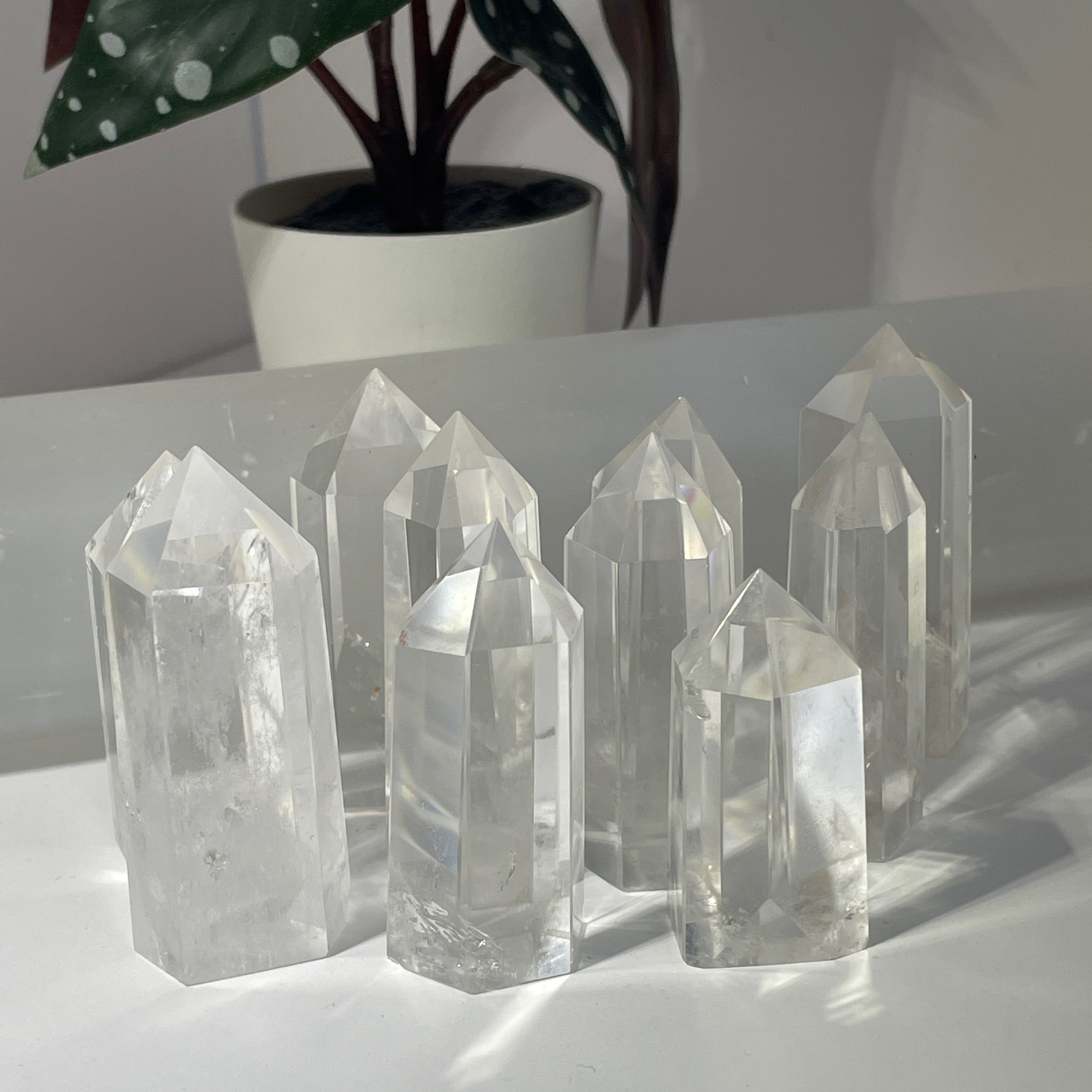 Clear Quartz Mini Tower