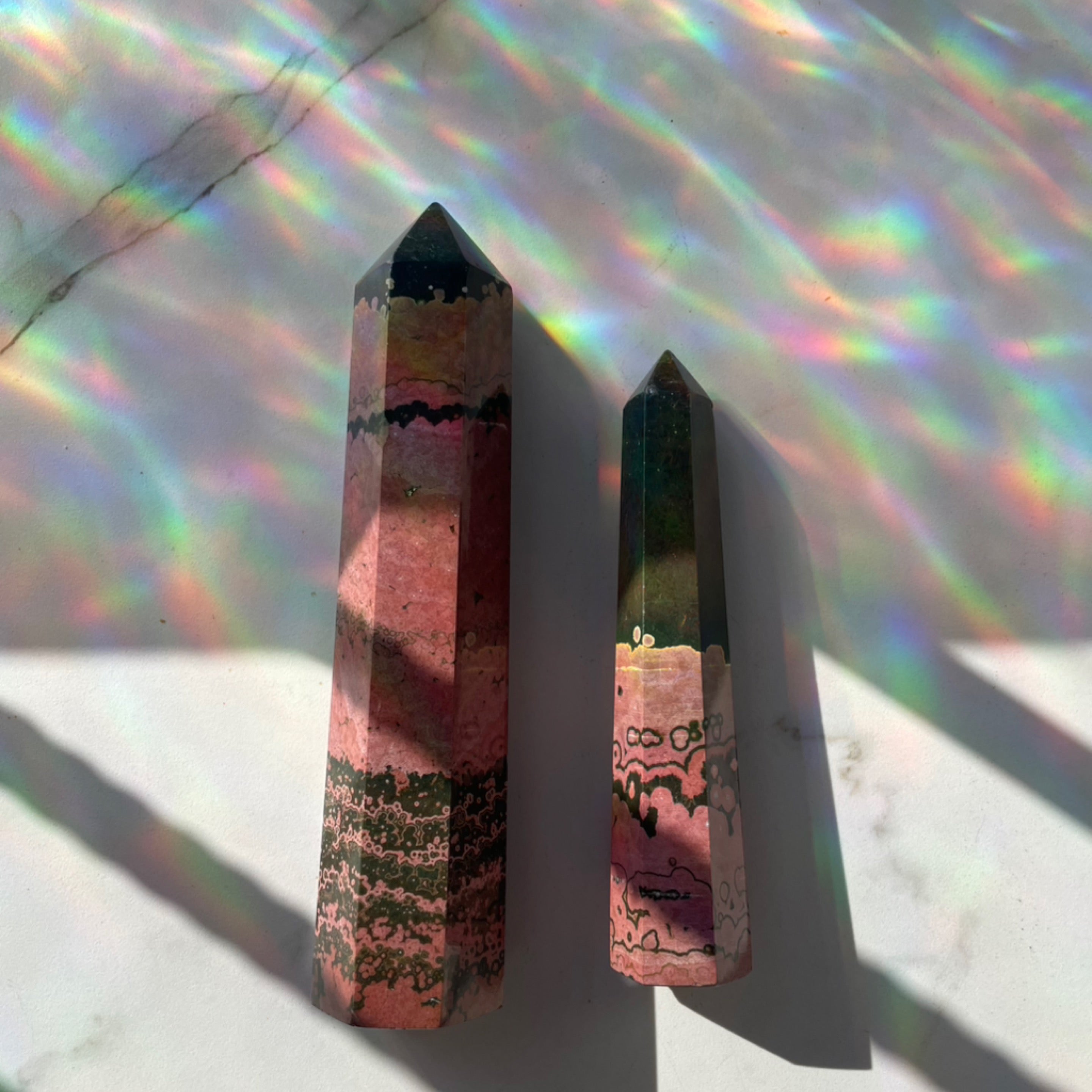 Pink Ocean Jasper Towers