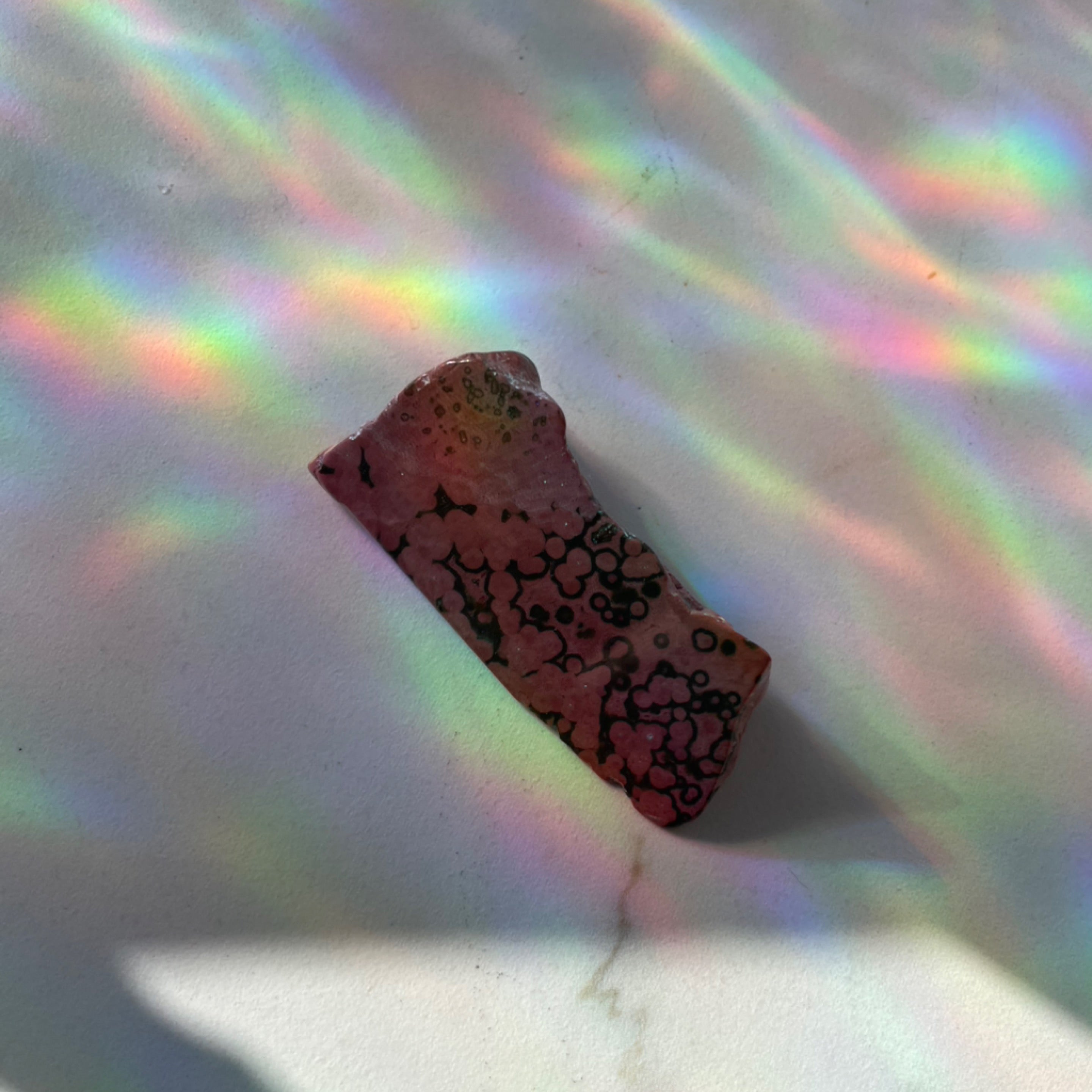 Pink Ocean Jasper Piece