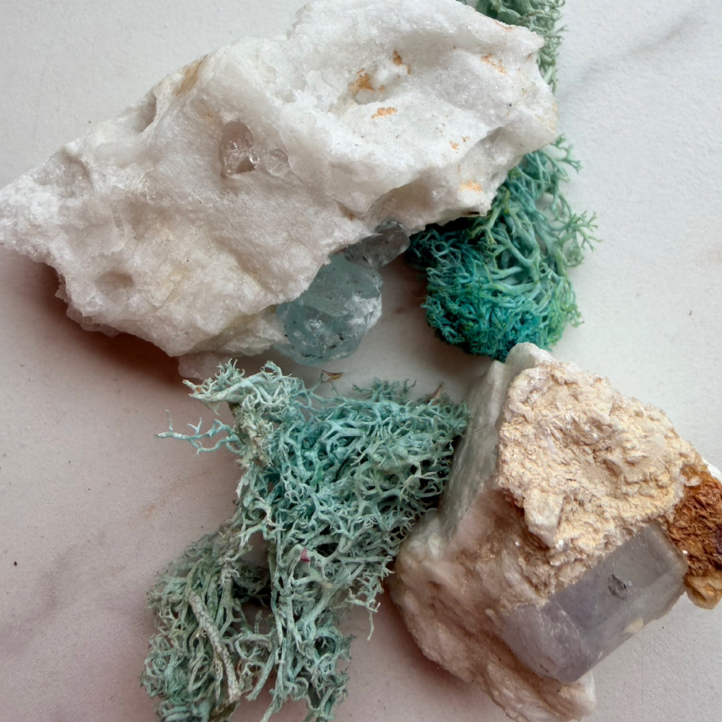 Aquamarine in Matrix