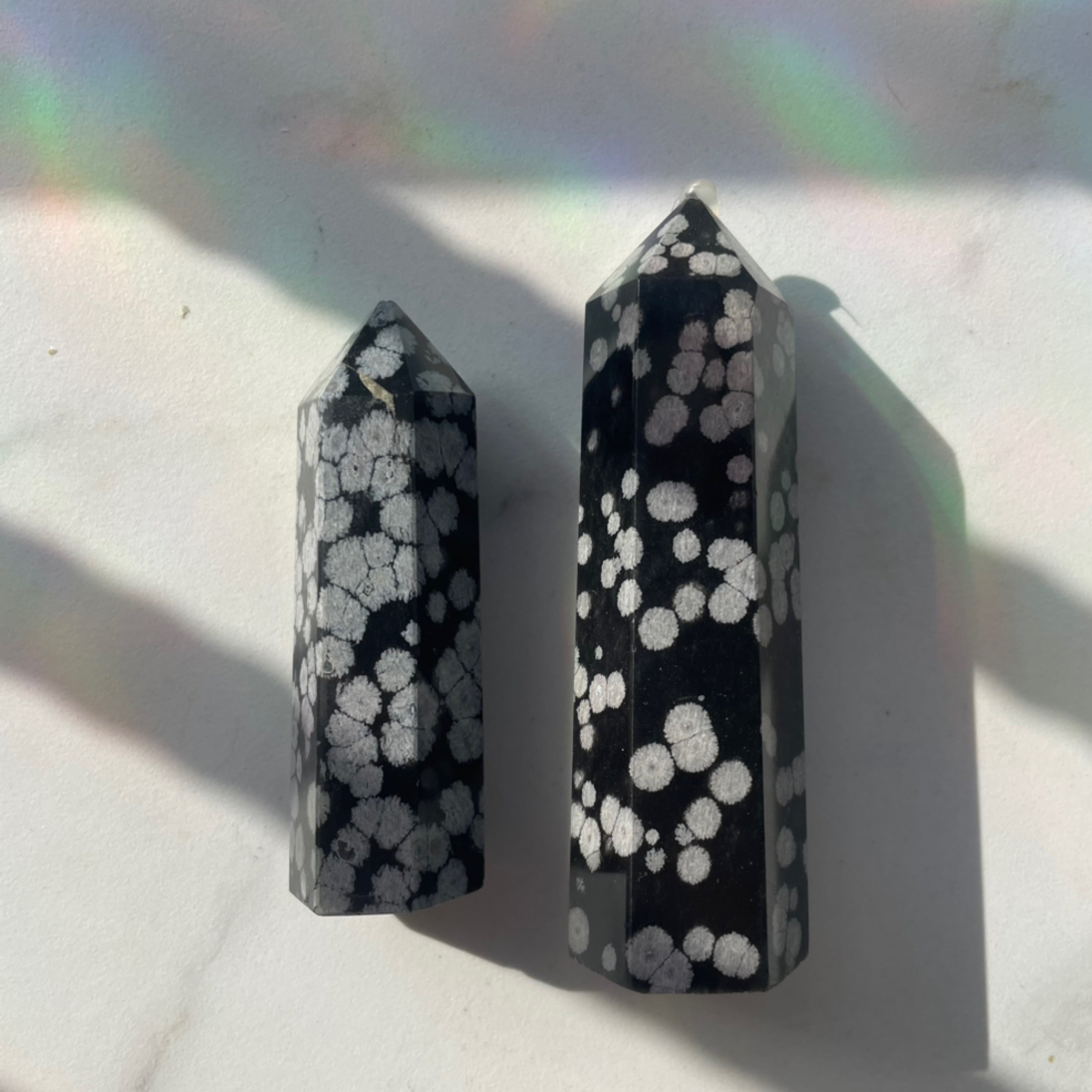 Snowflake Obsidian Towers