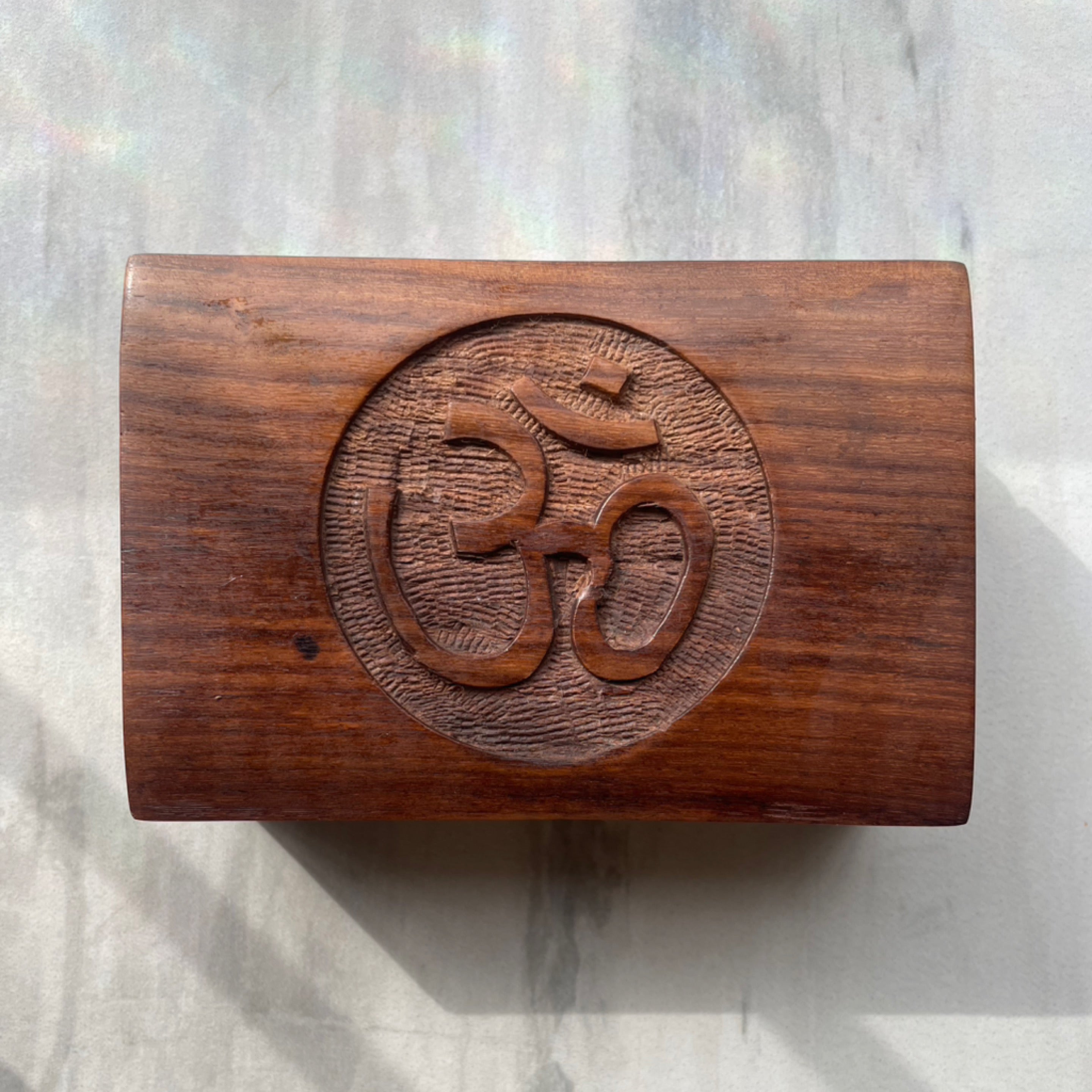 Wooden Tarot Card Box