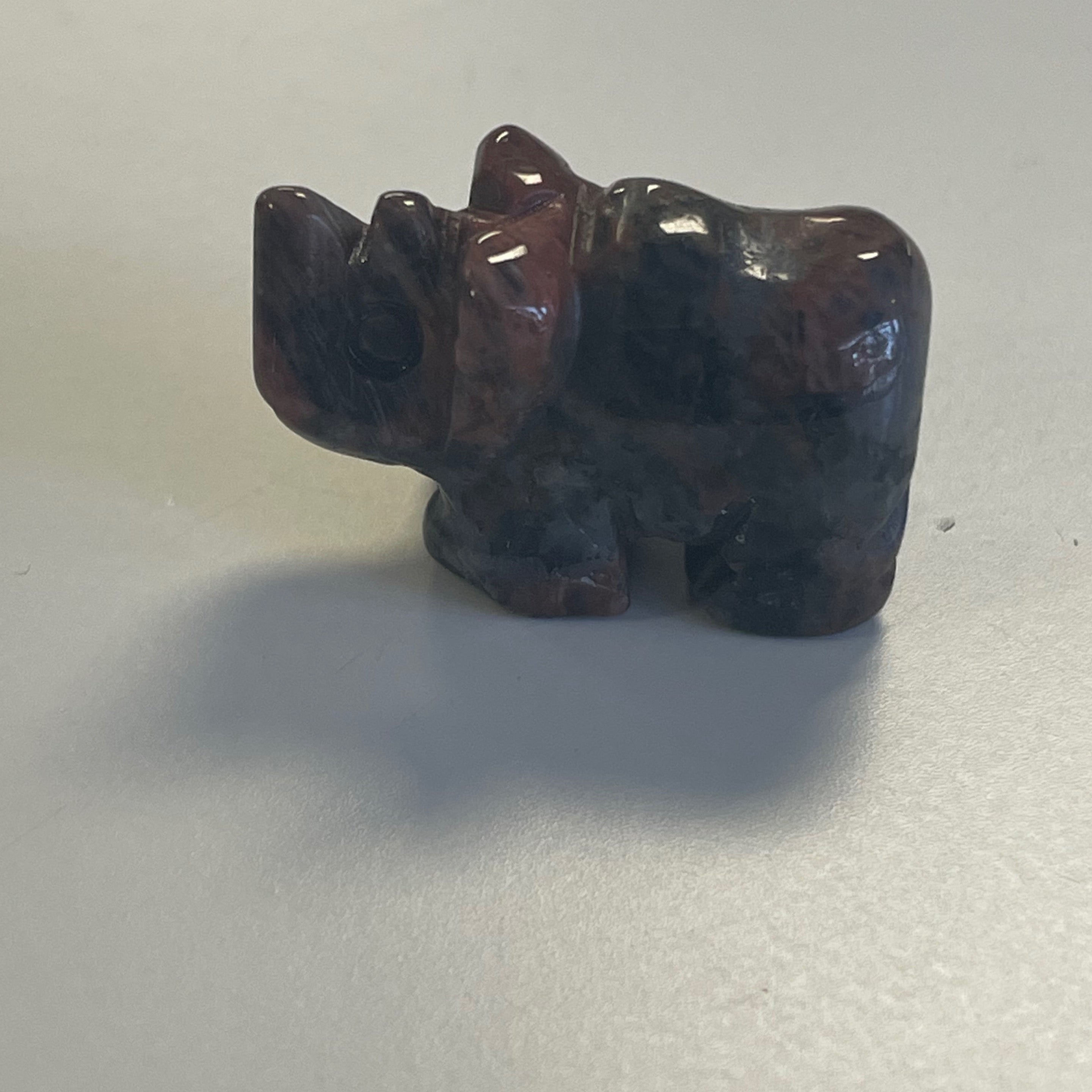 Mini Crystal Rhinoceros