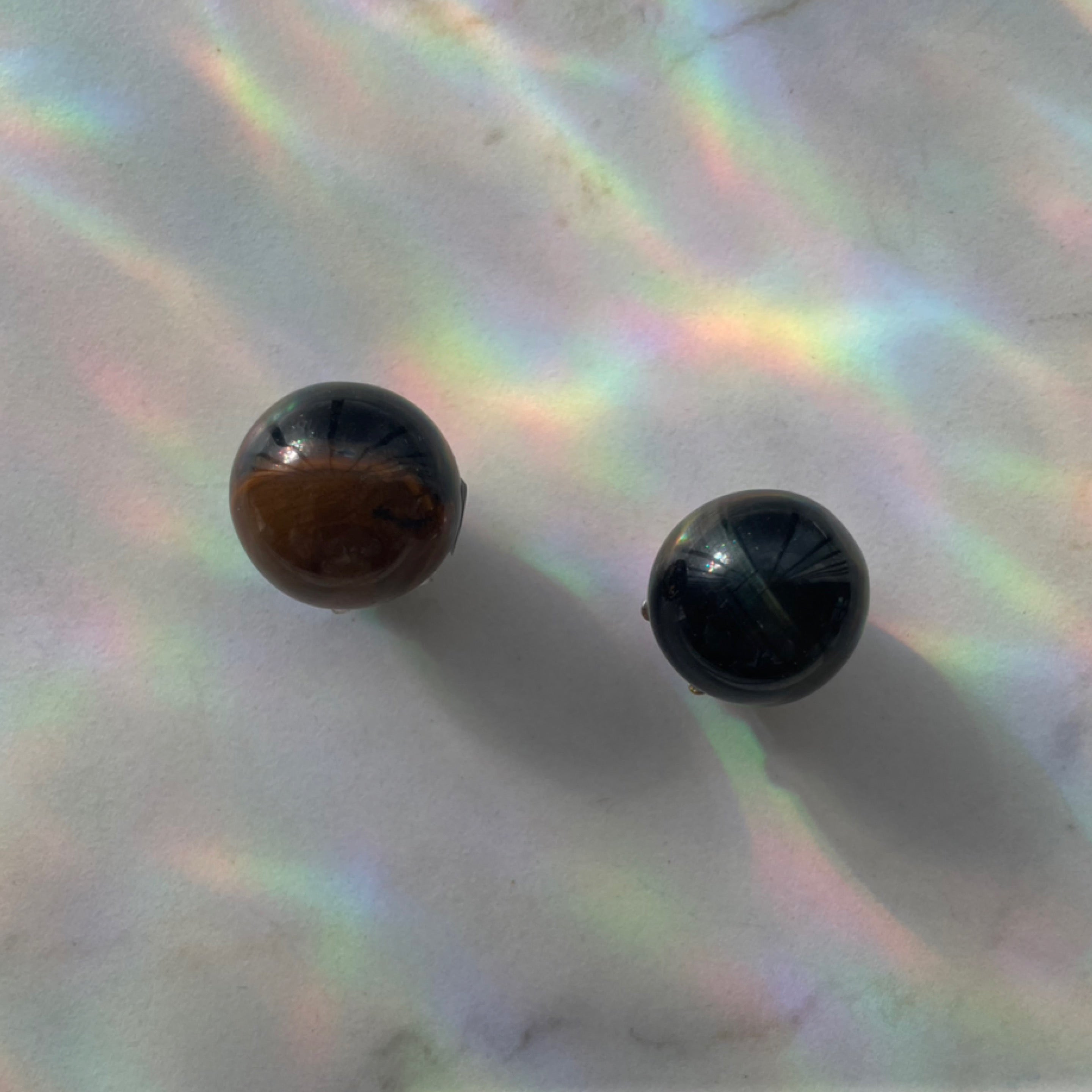 Tiger’s Eye Mini Spheres