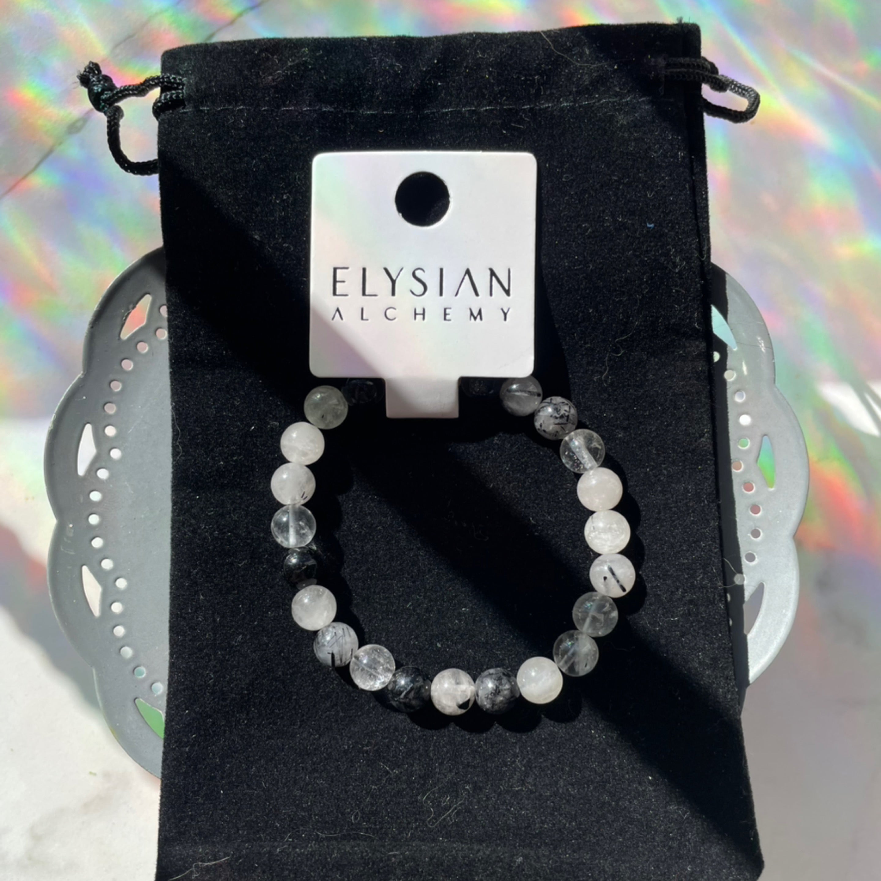 Tourmaline Quartz Bracelet 8mm