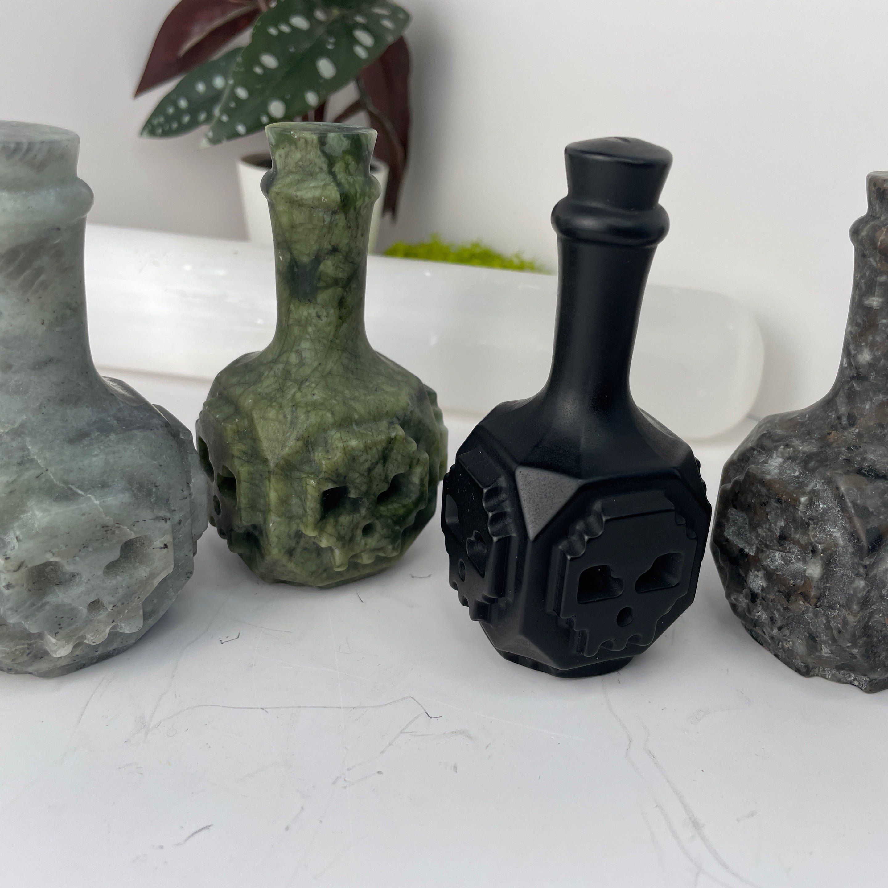 Skull Potion Bottles