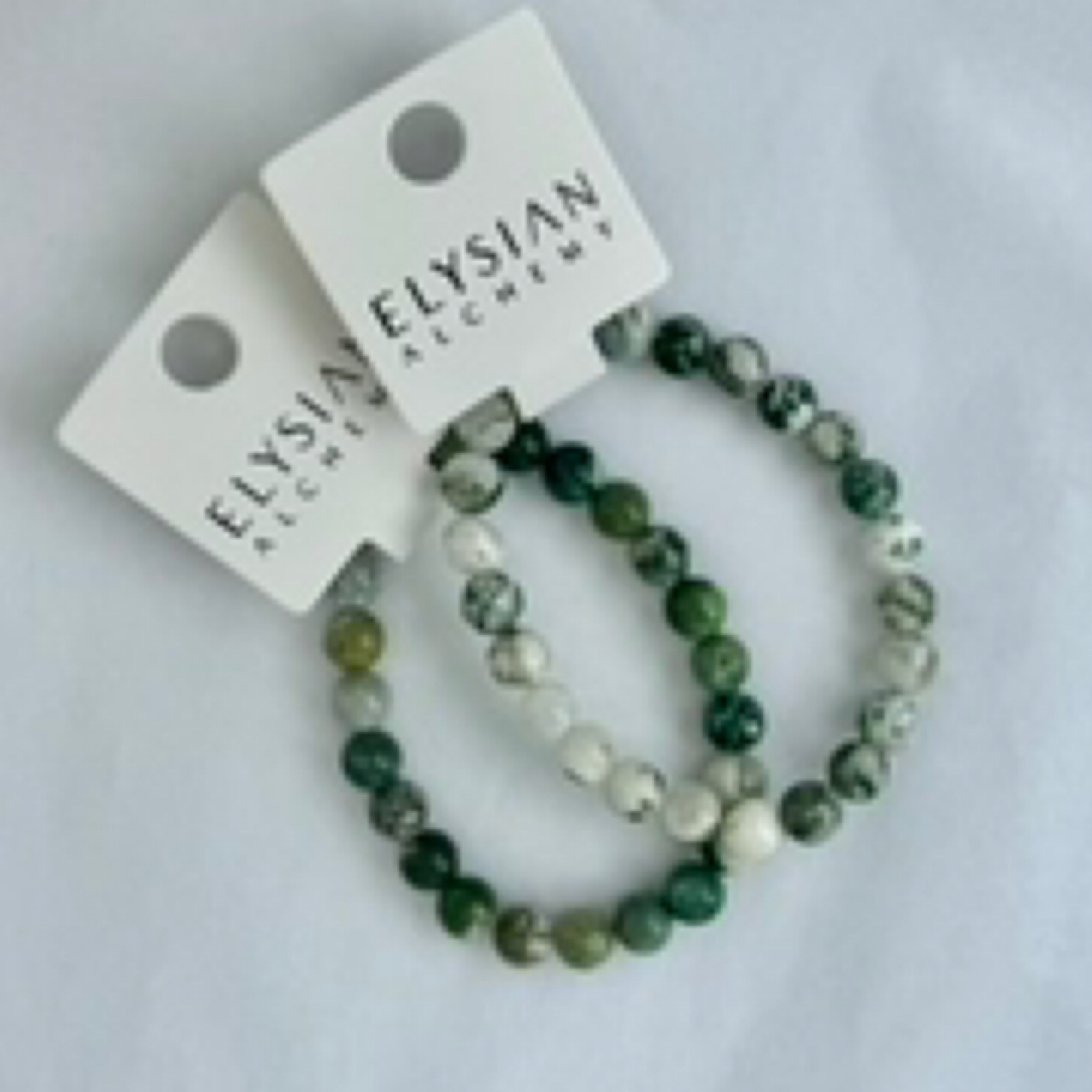 Tree Agate Bracelet 8mm