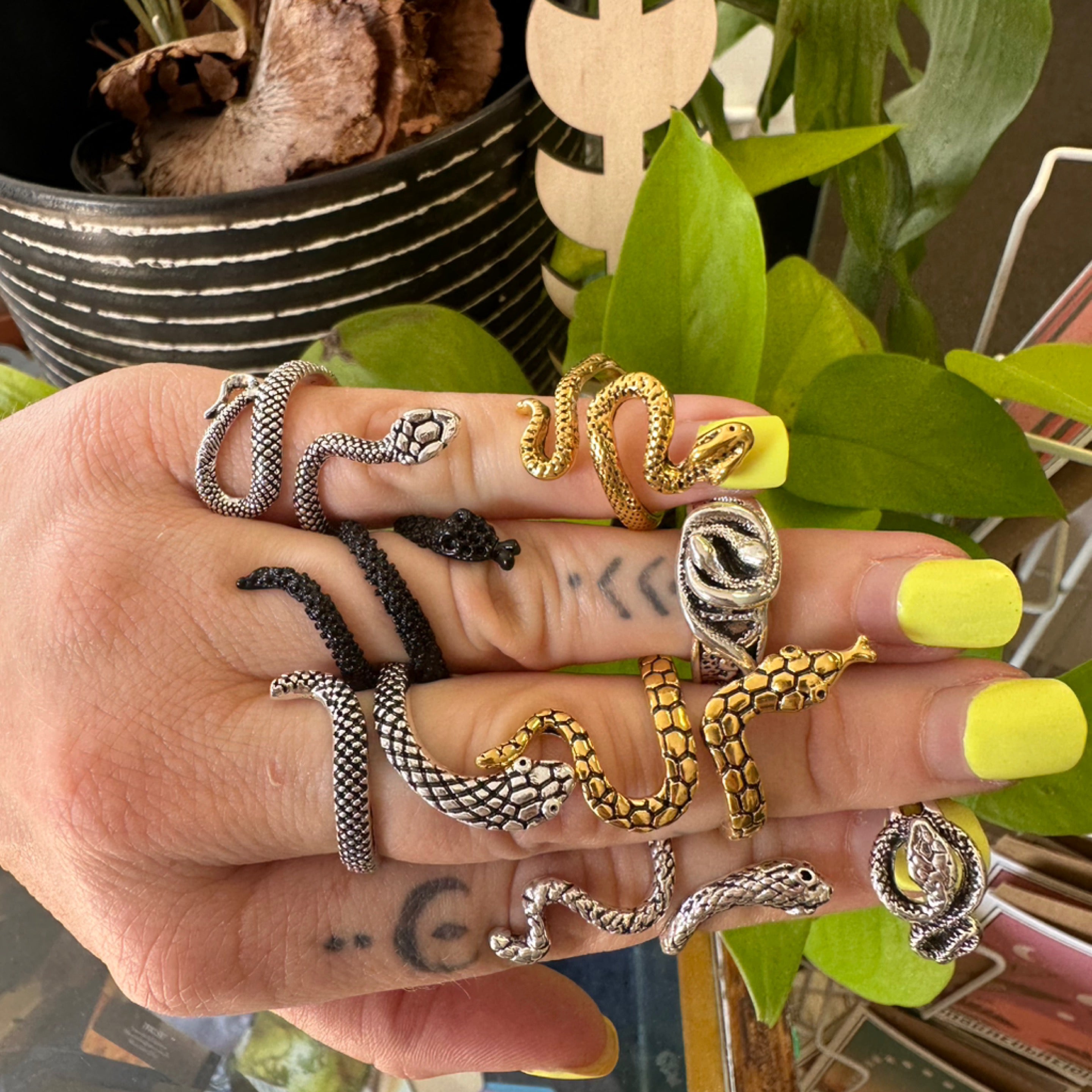 Snake Rings
