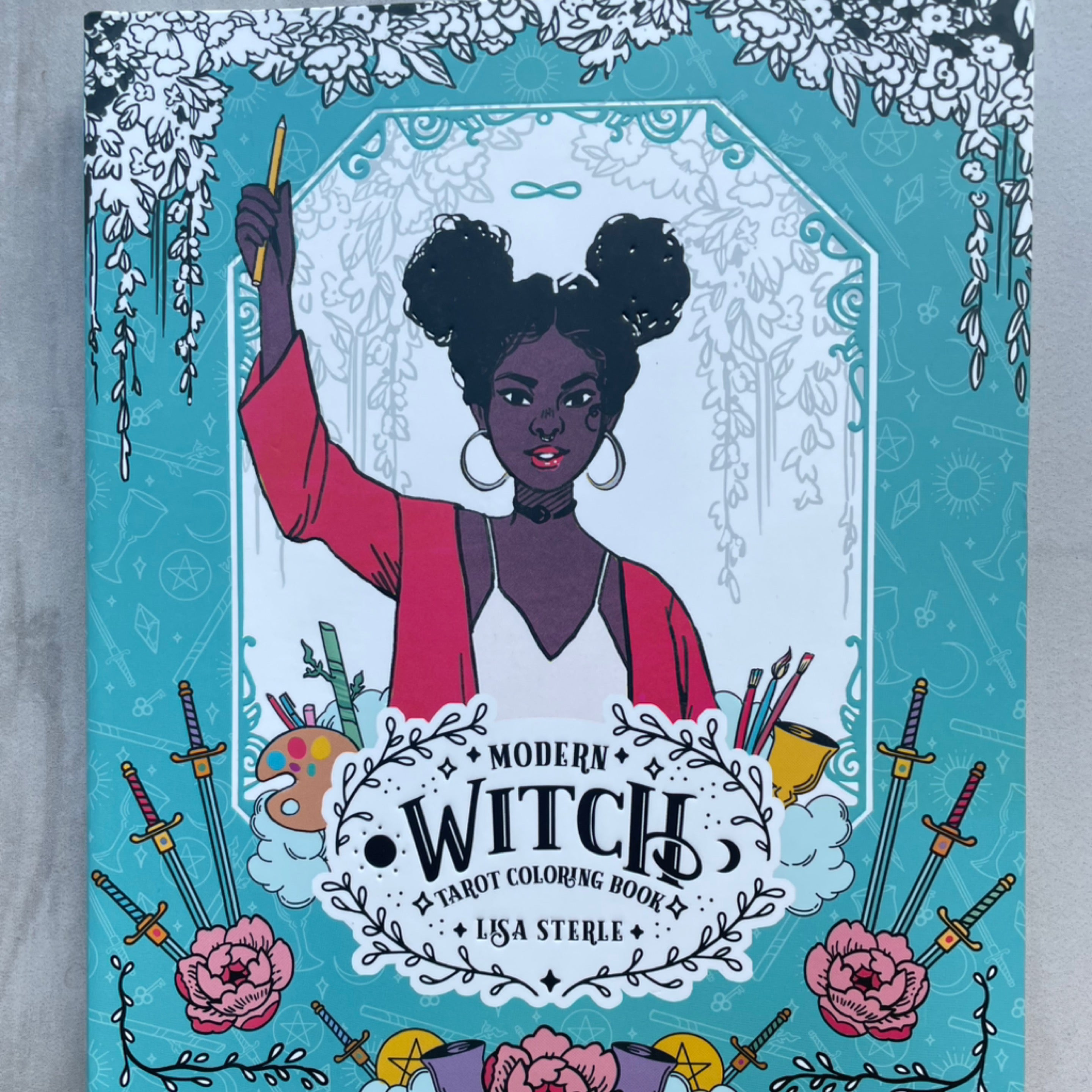 Modern Witchcraft Tarot Coloring Book
