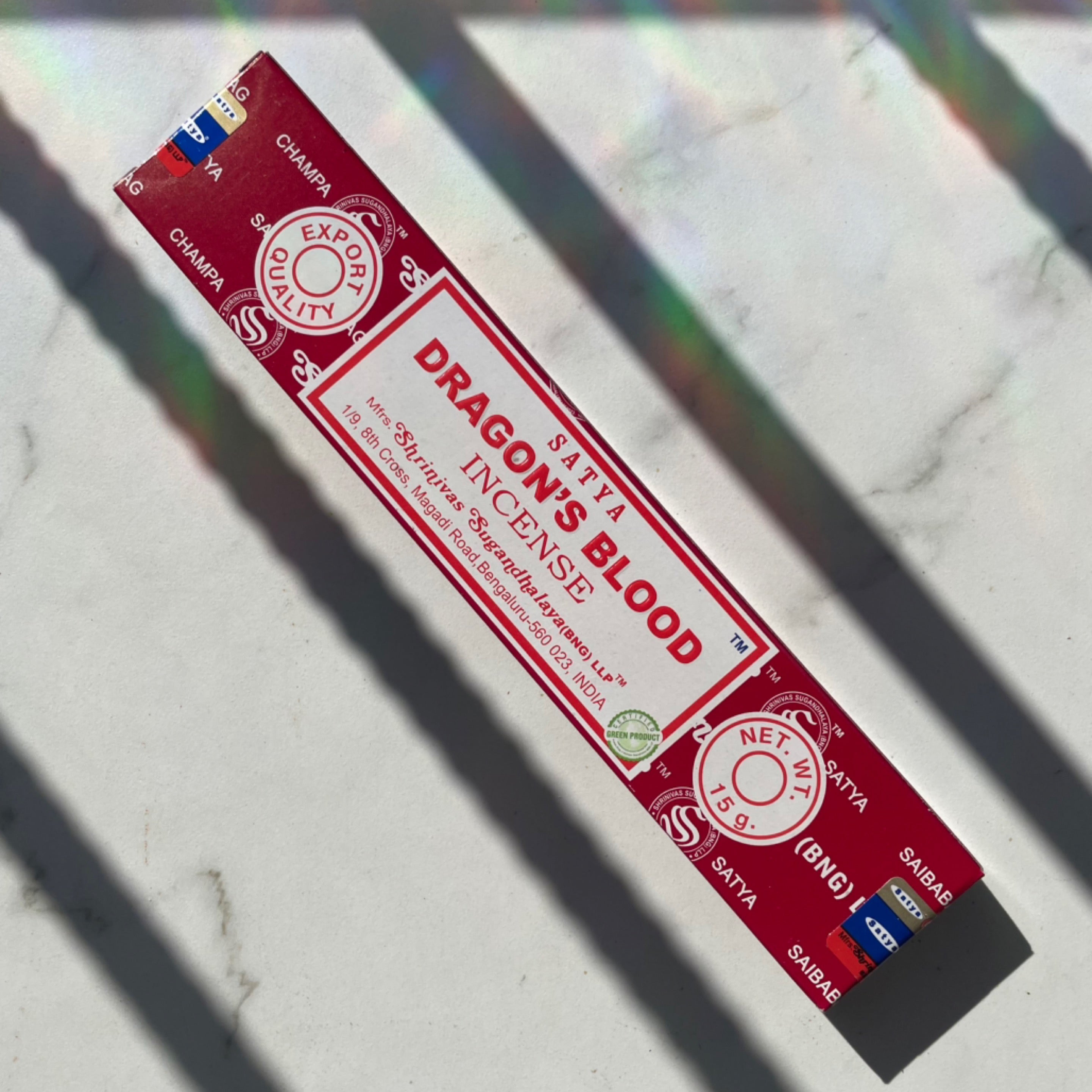 Dragons Blood Incense Sticks - Satya