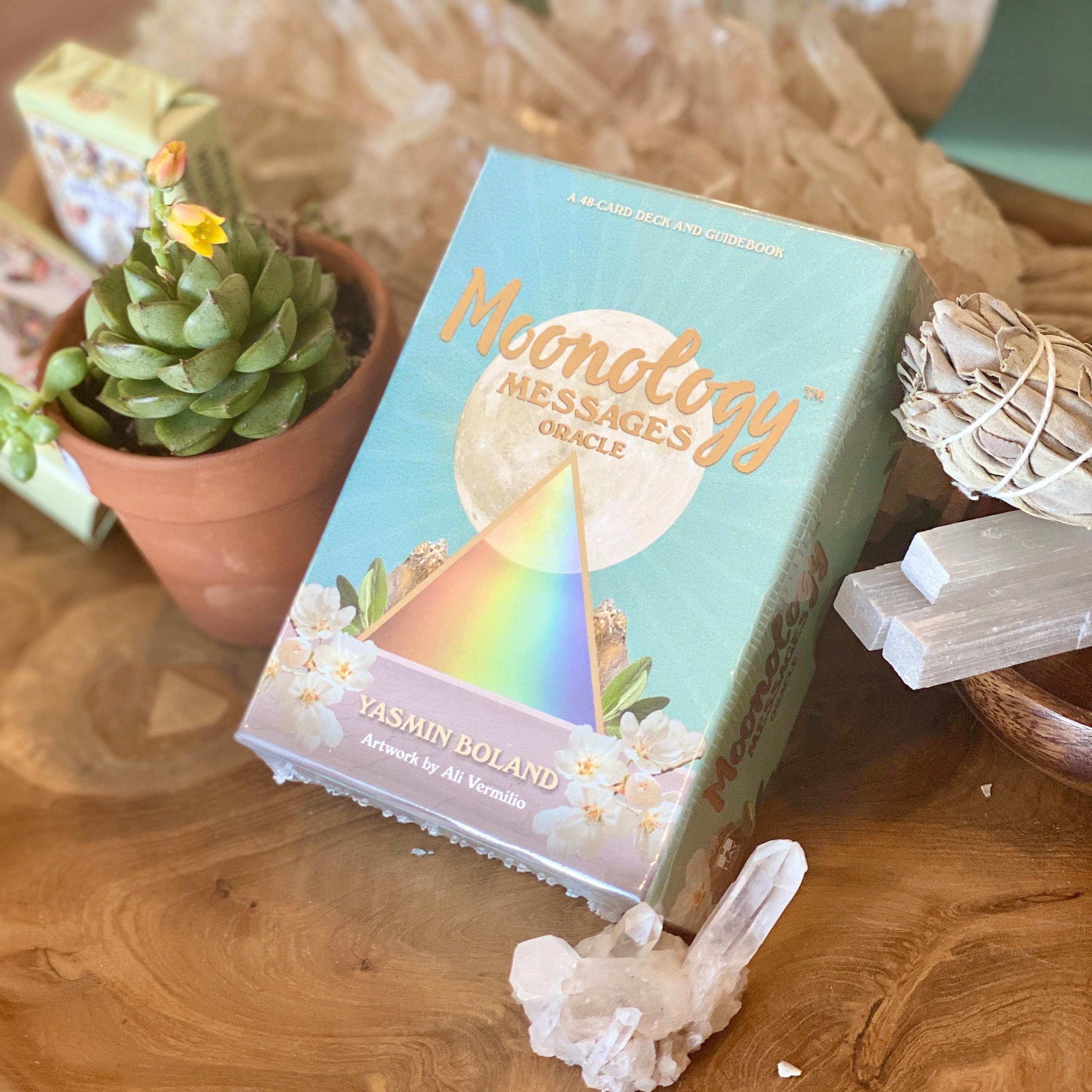 Moonology Messages Oracle Card Deck