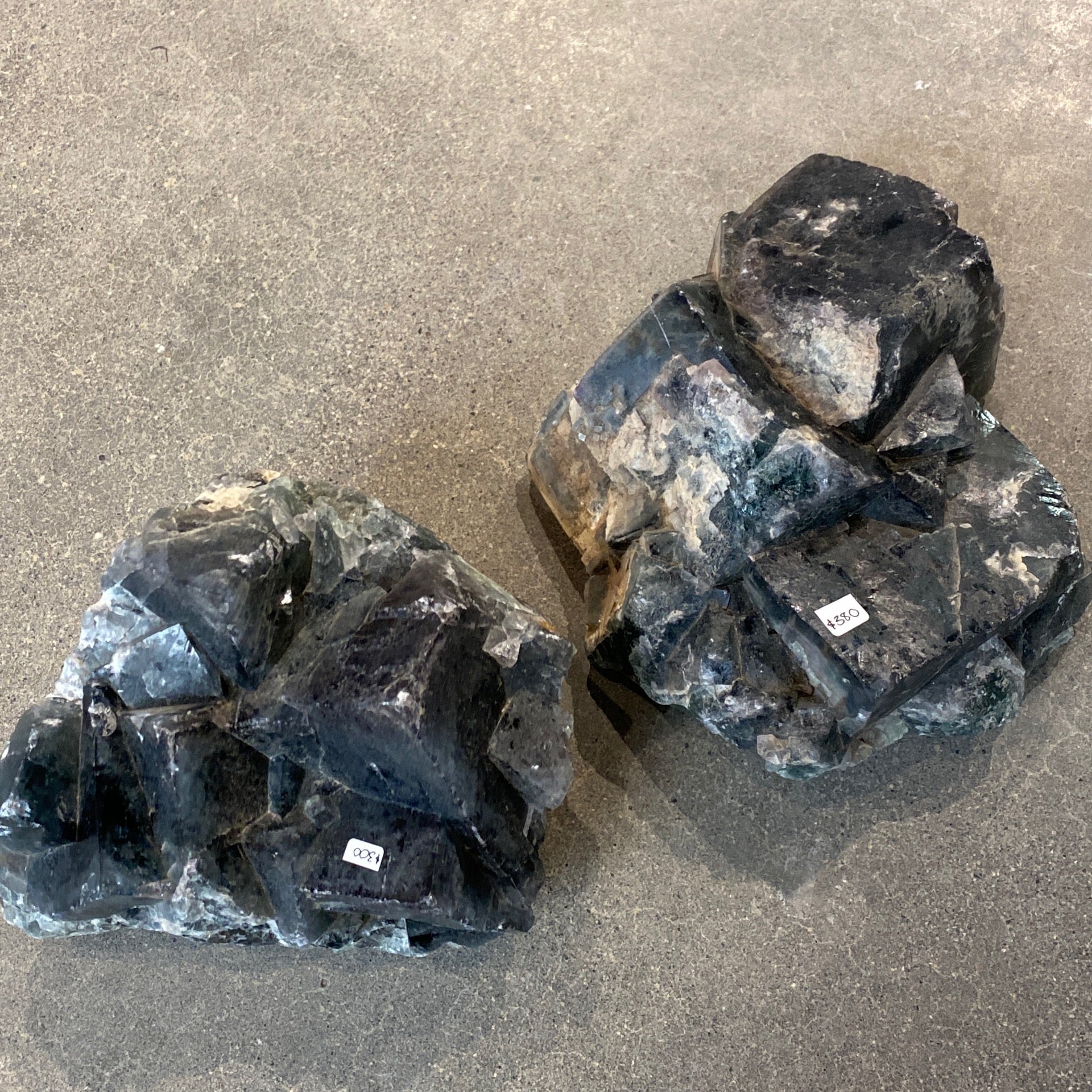XL Fluorite Clusters