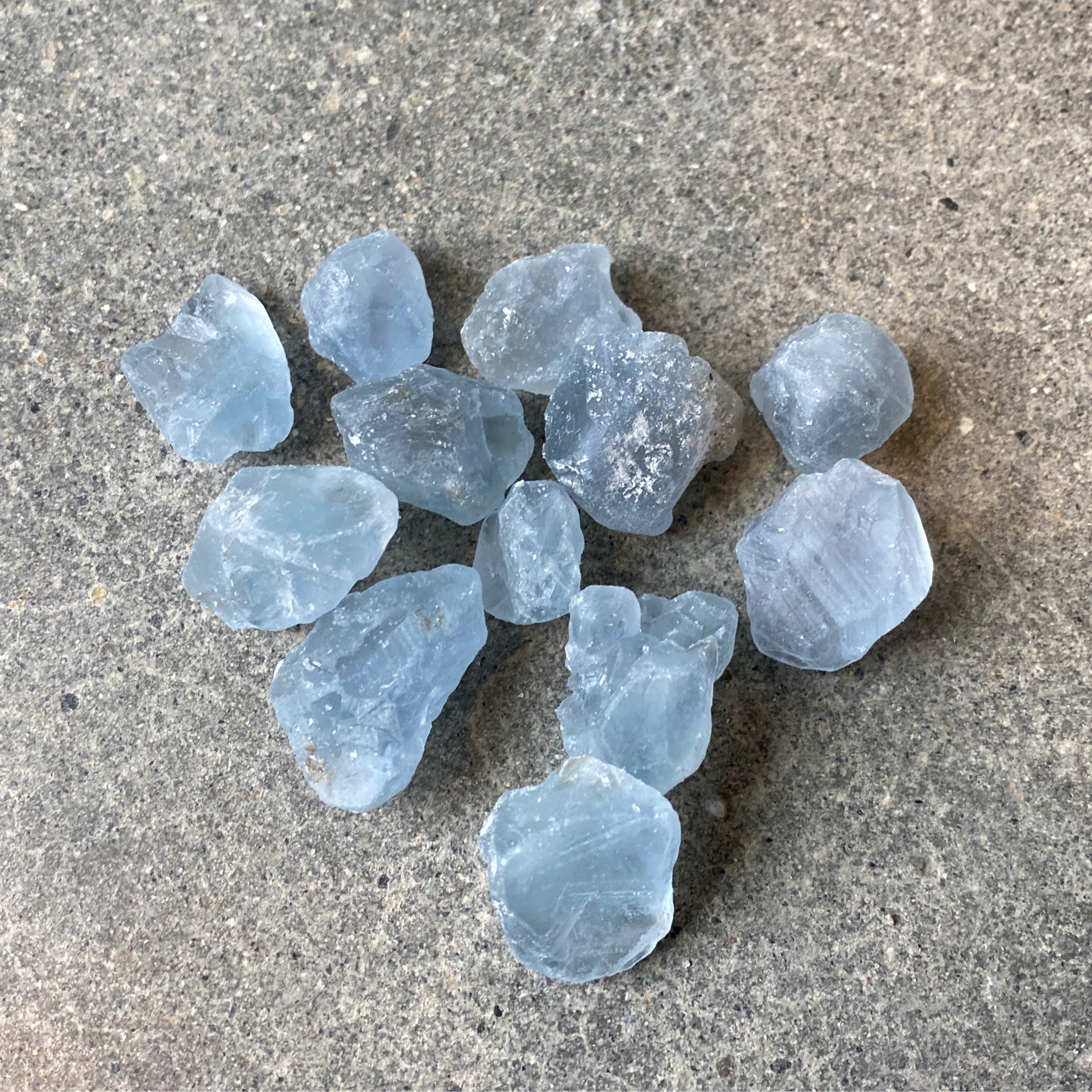 Raw Celestite