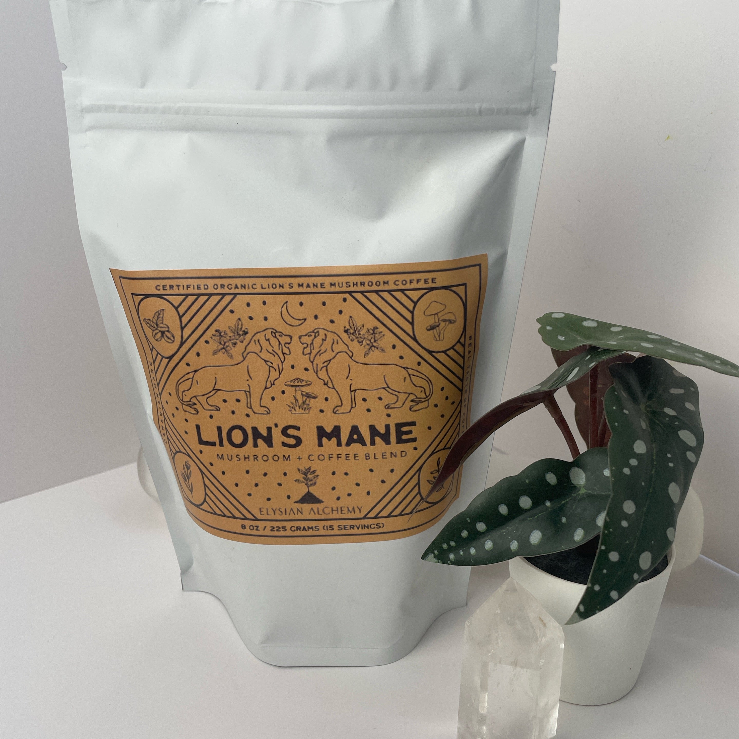 Elysian Lion’s Mane Mushroom Coffee Blend