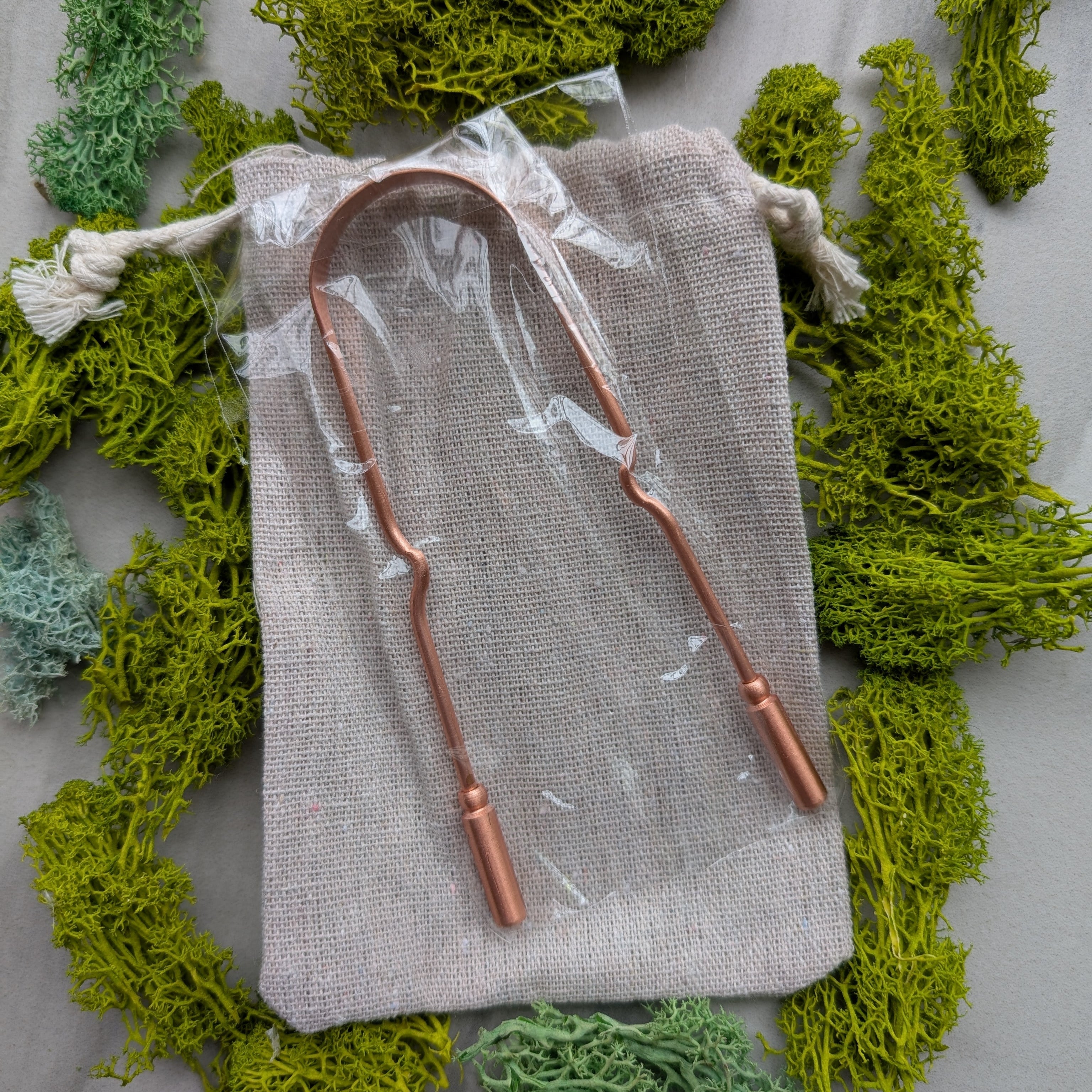 Copper Tongue Scraper