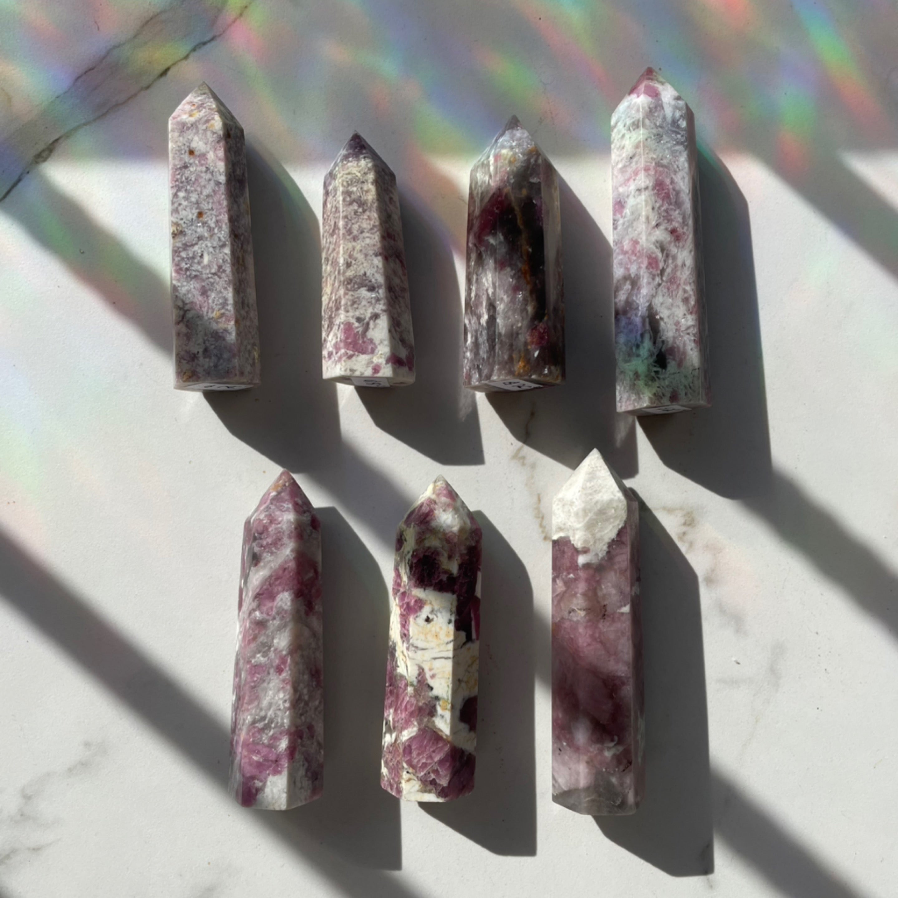 Pink Tourmaline Towers