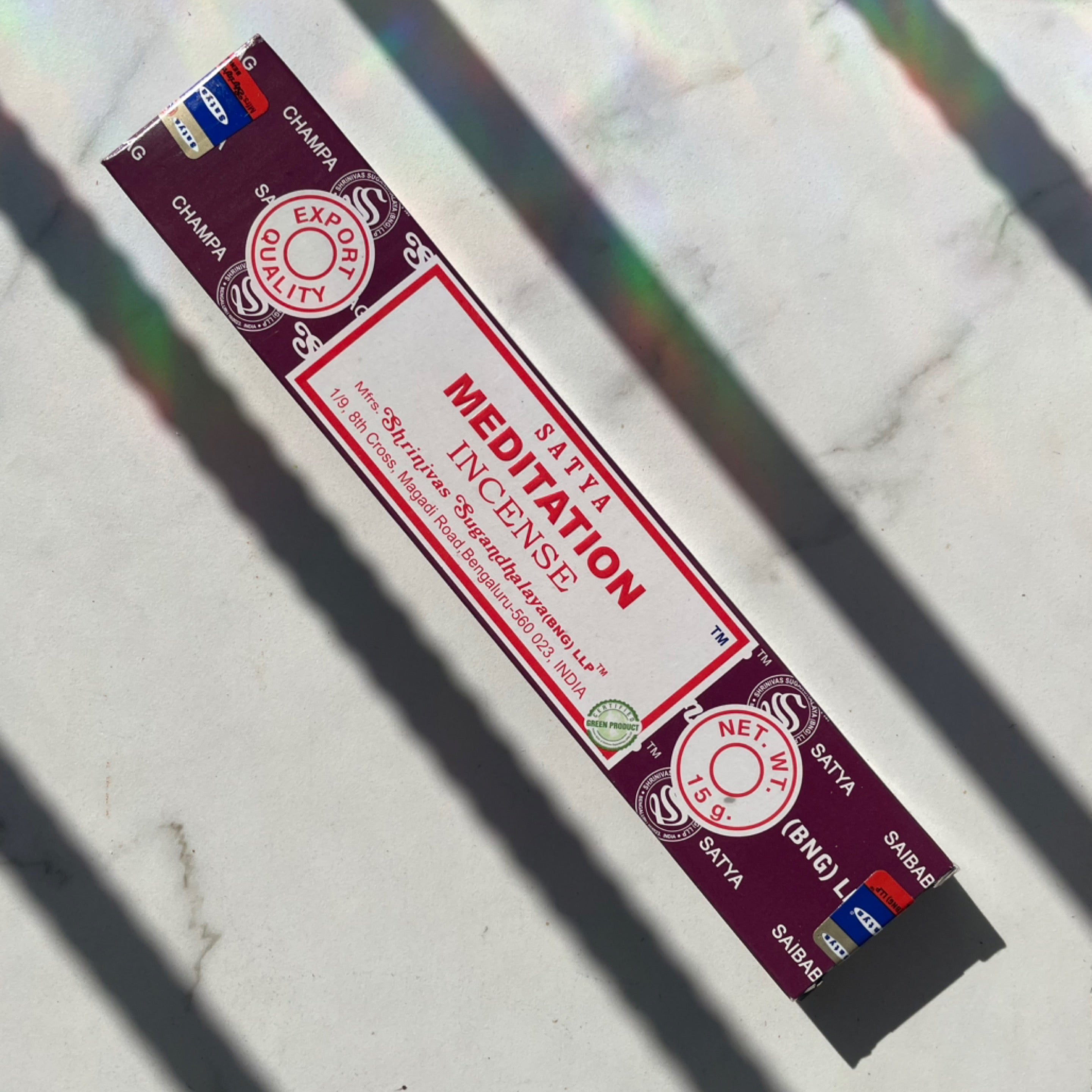 Meditation Incense Sticks - Satya