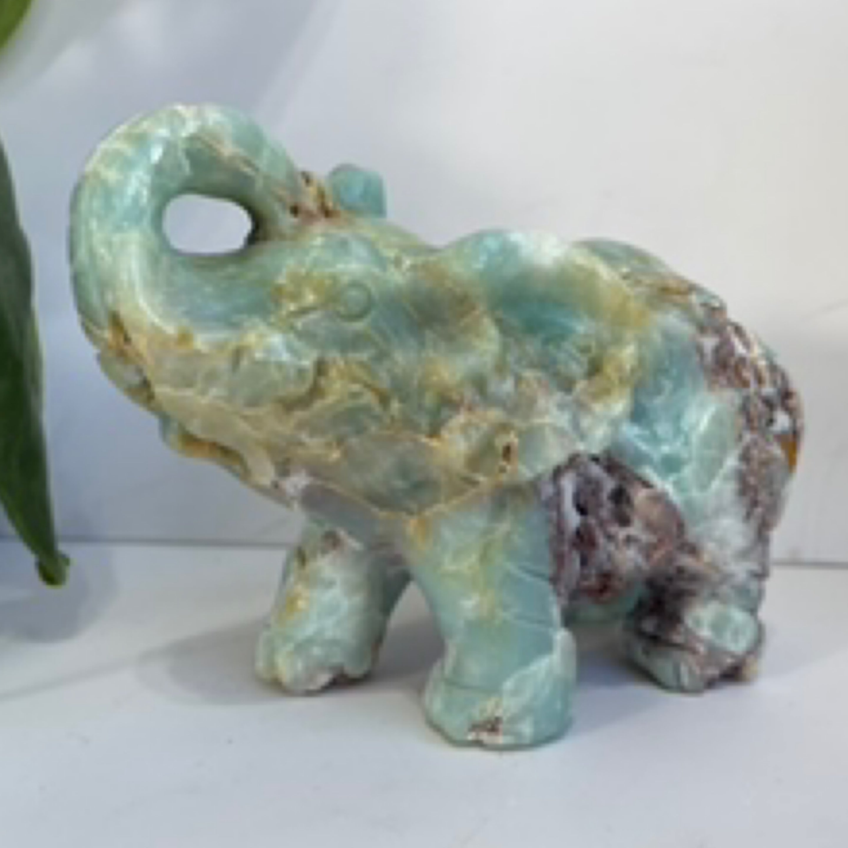 Caribbean Calcite Elephant