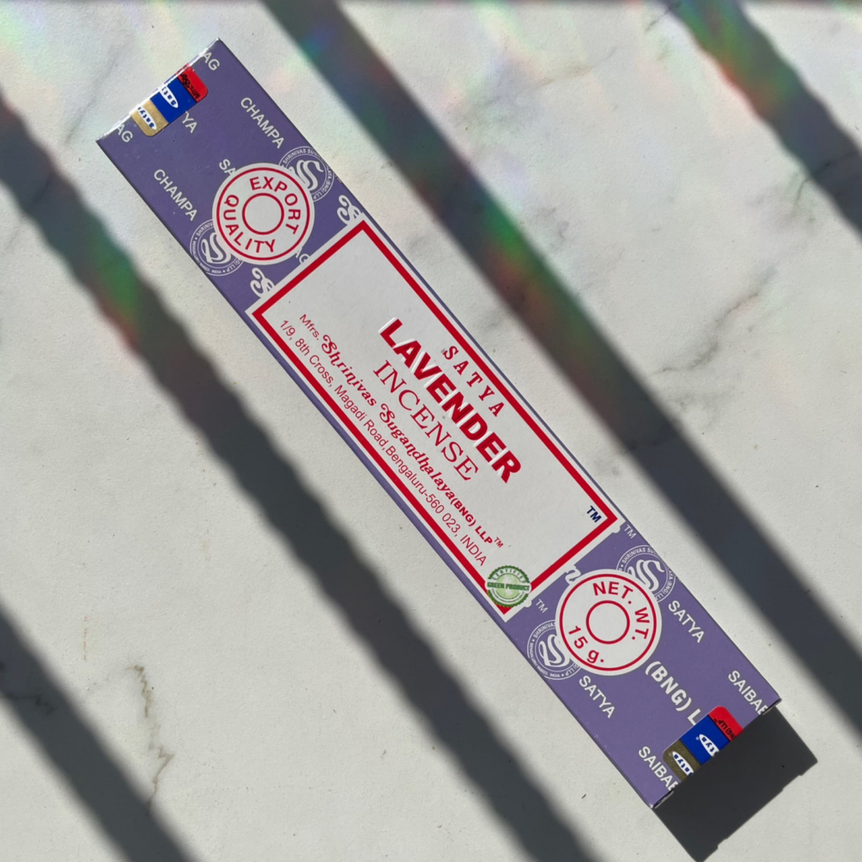 Lavender Incense Sticks - Satya