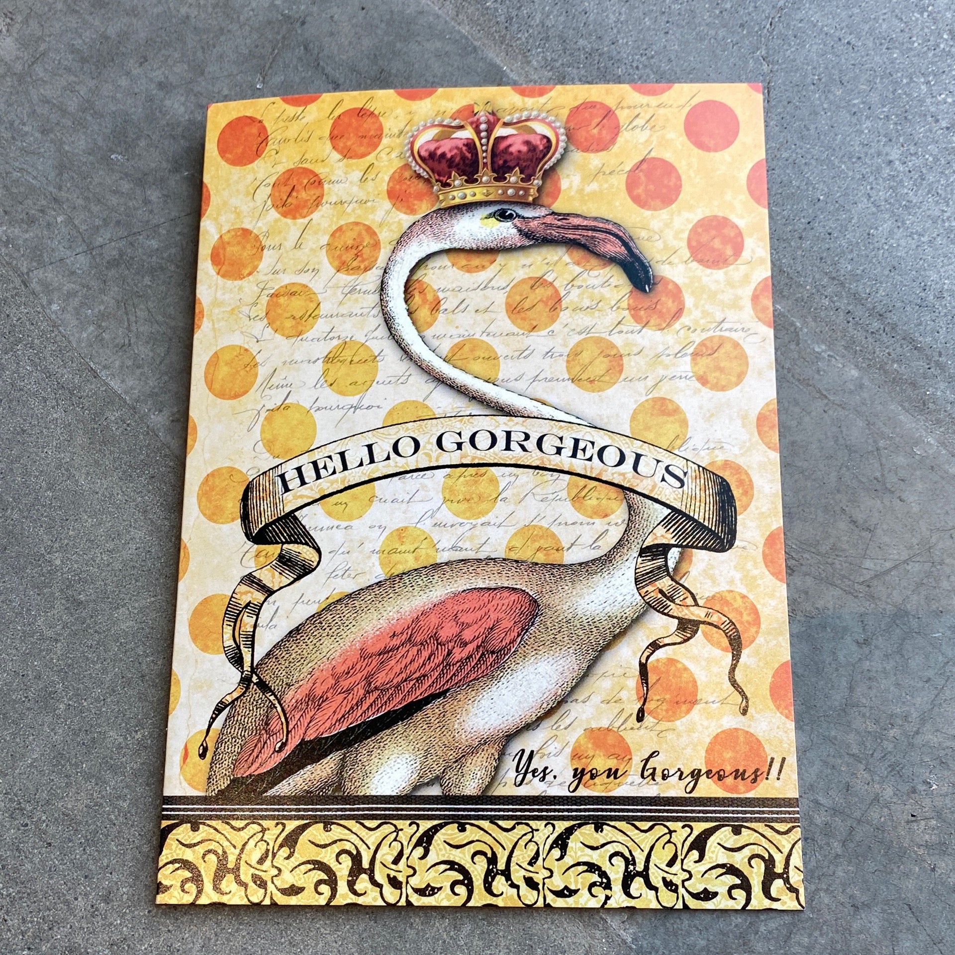 Hello Gorgeous Card