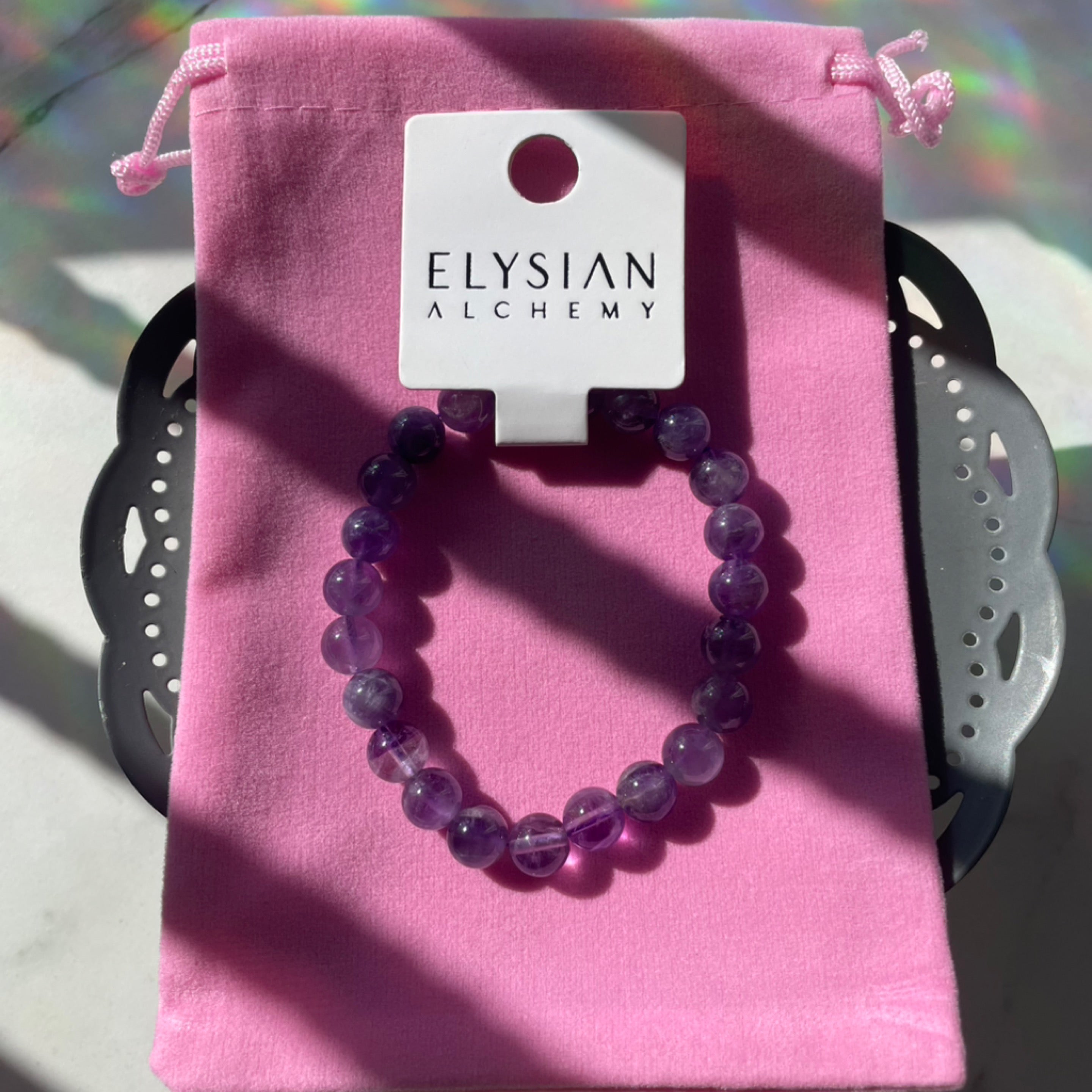 Amethyst Bracelet 8mm
