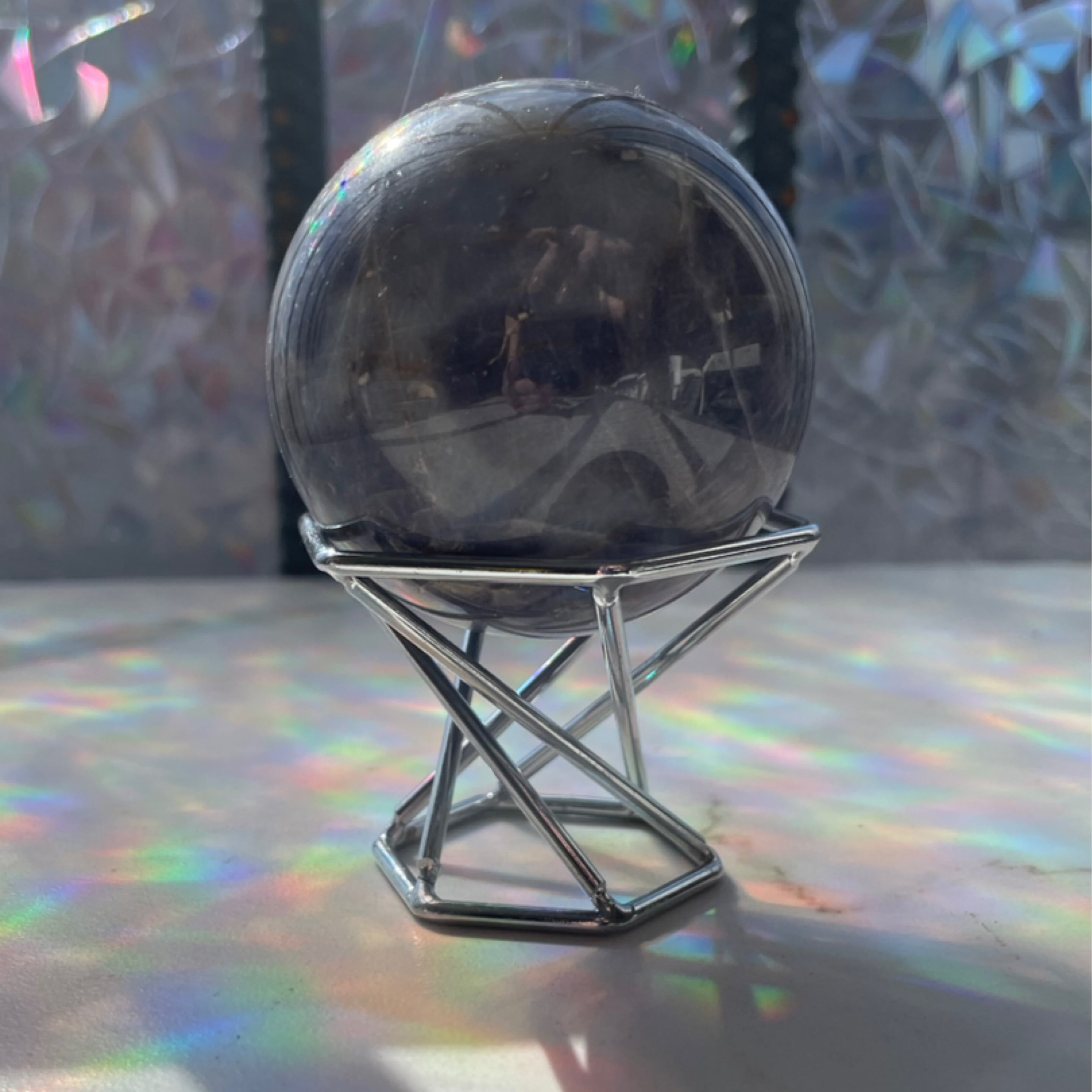Spiral Sphere Stand