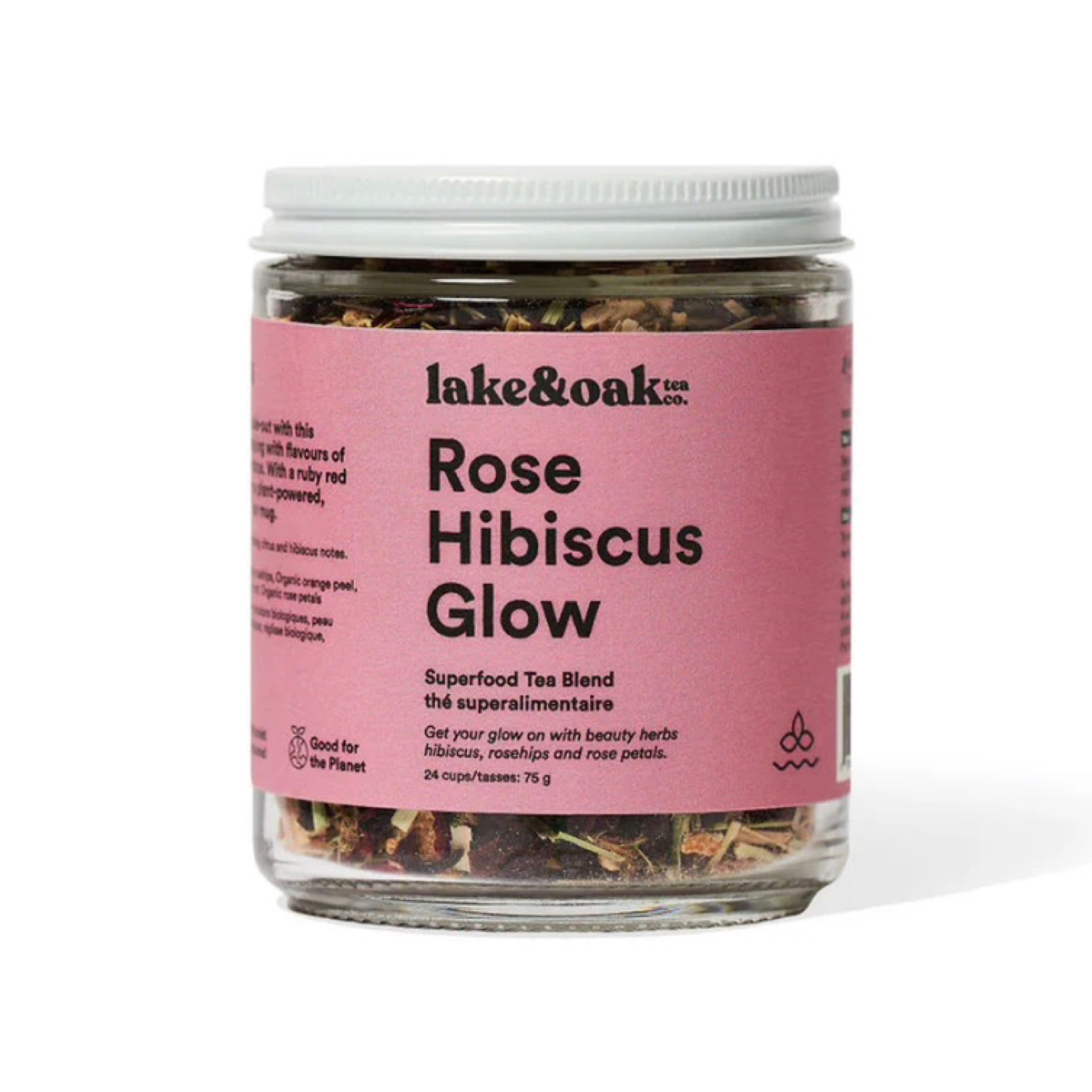 Lake & Oak Tea - Rose Hibiscus Glow