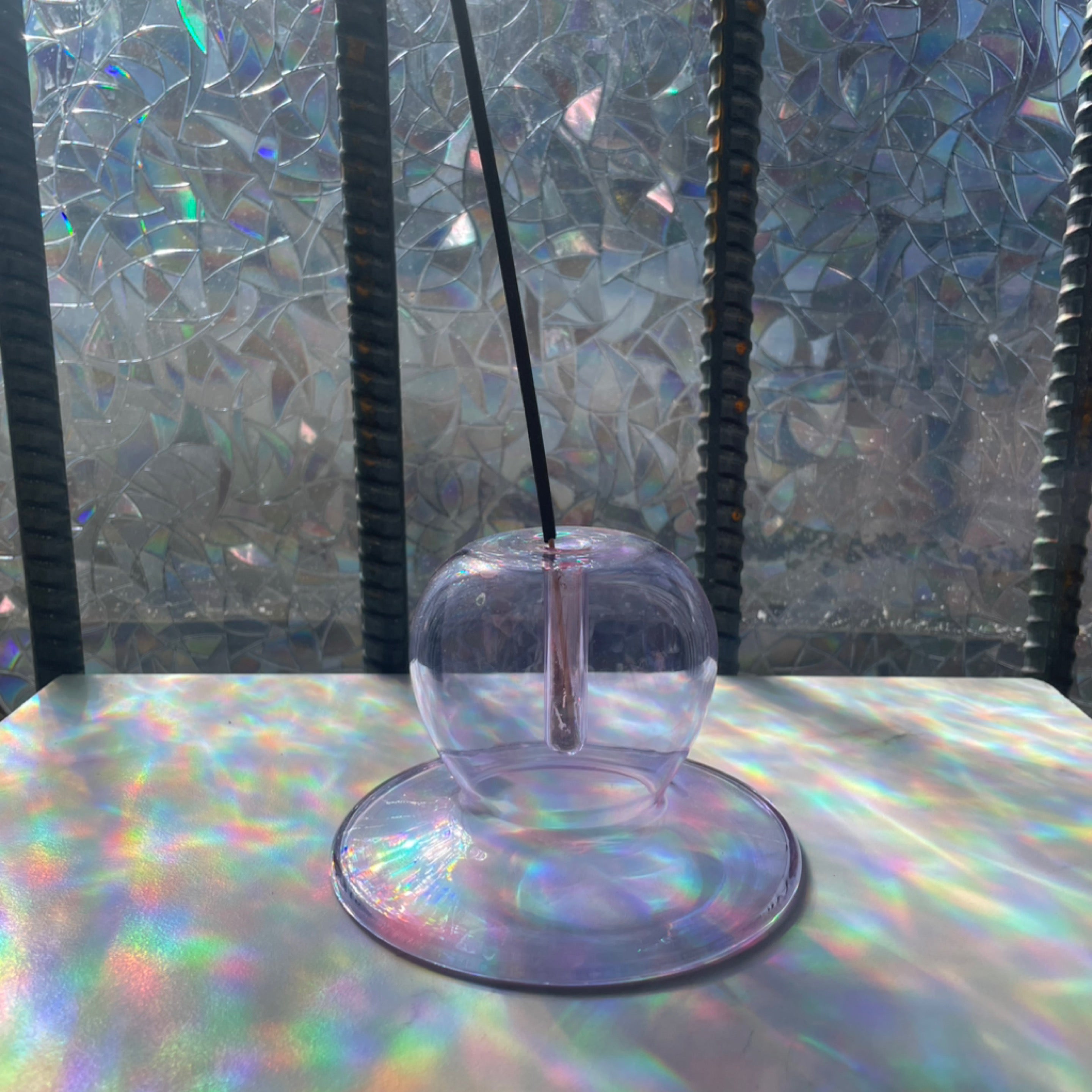 Glass Incense Burner
