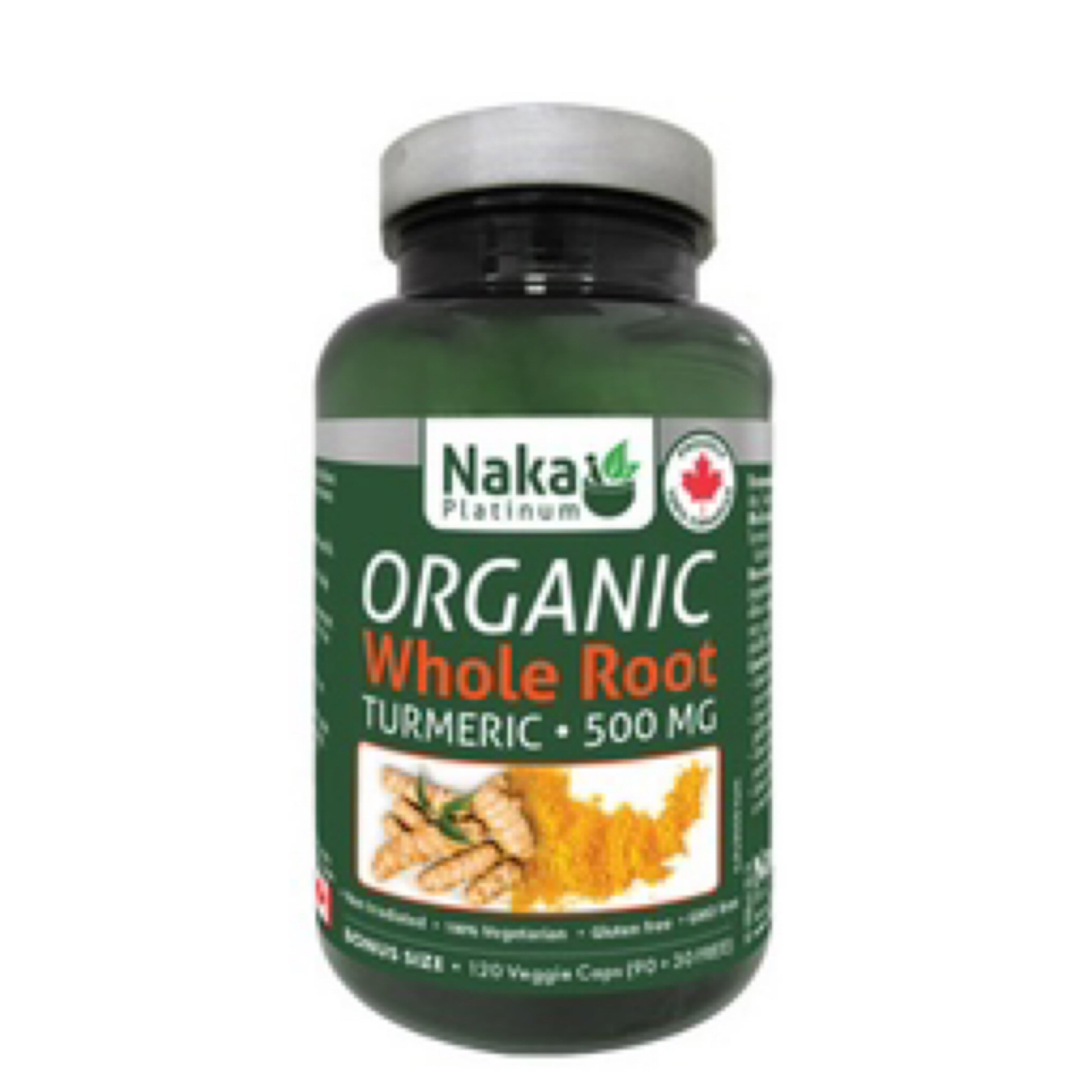 Naka Organic Whole Root Turmeric