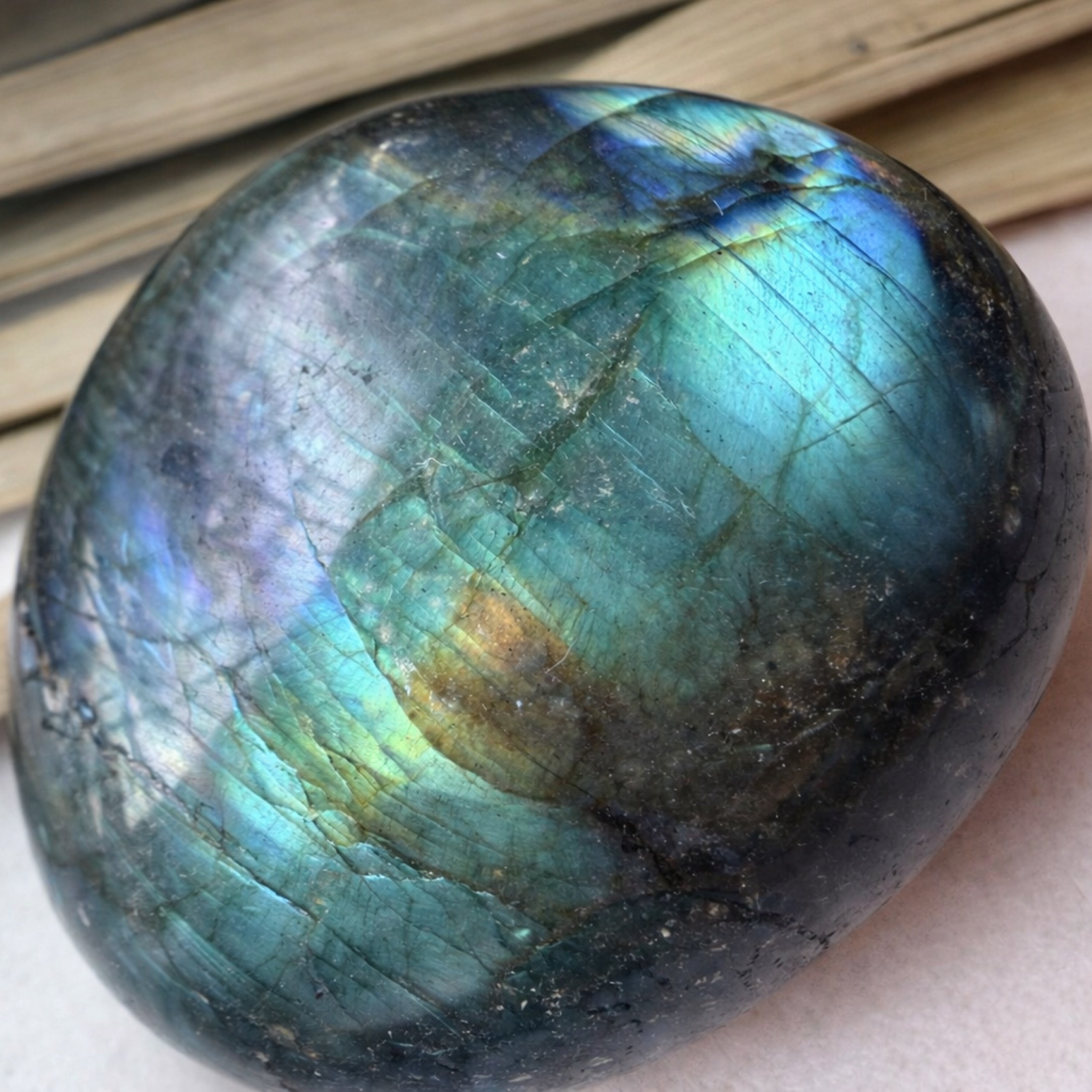 Labradorite Palm stone
