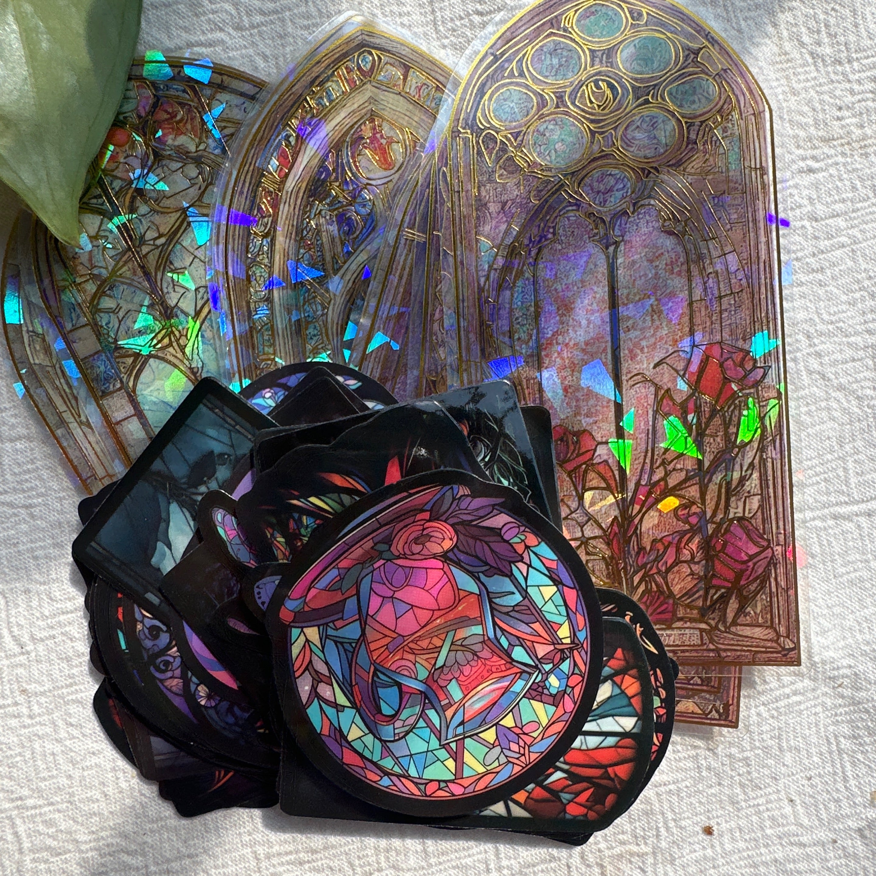 Stained Glass Stickers