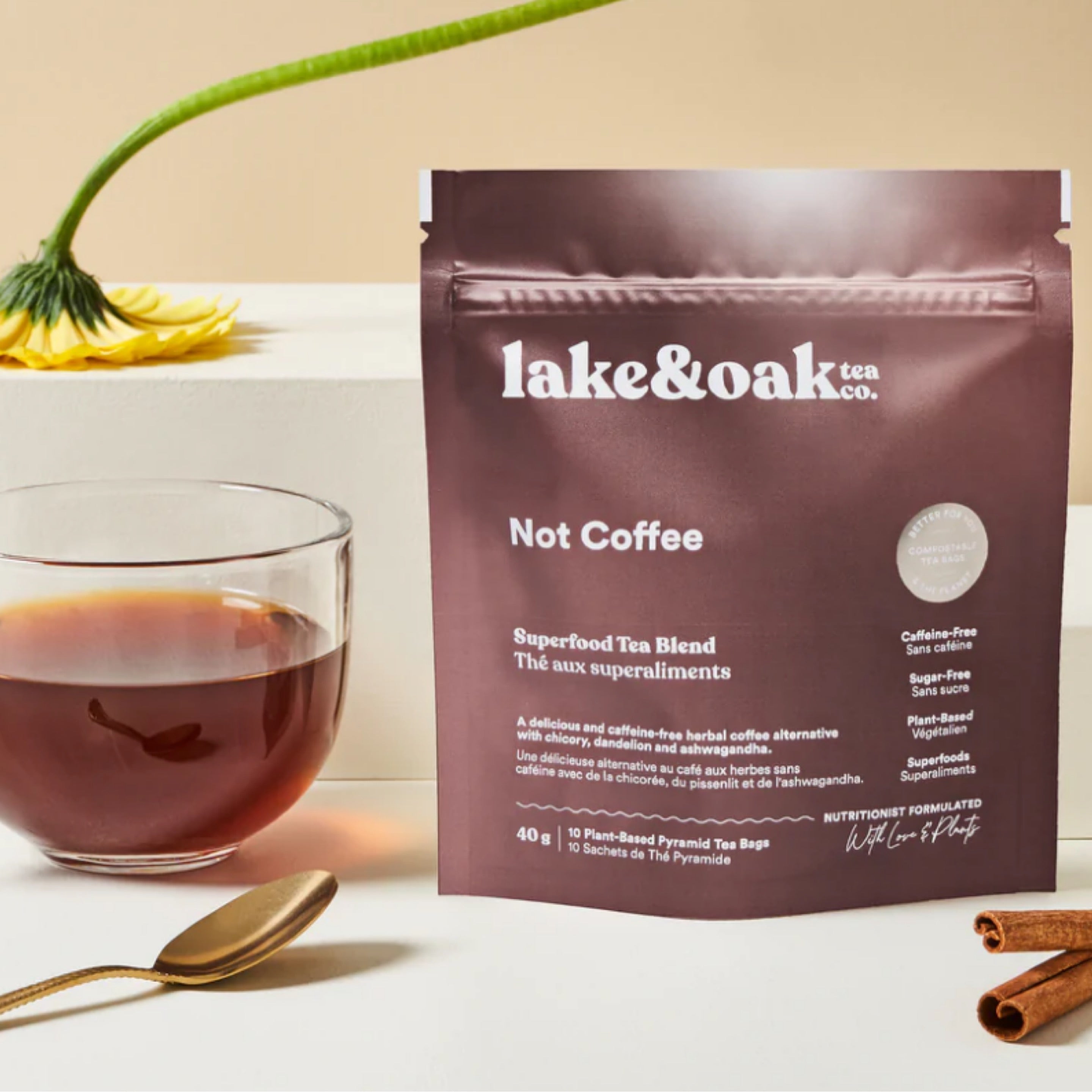 Lake & Oak Not Coffee Tea Bags