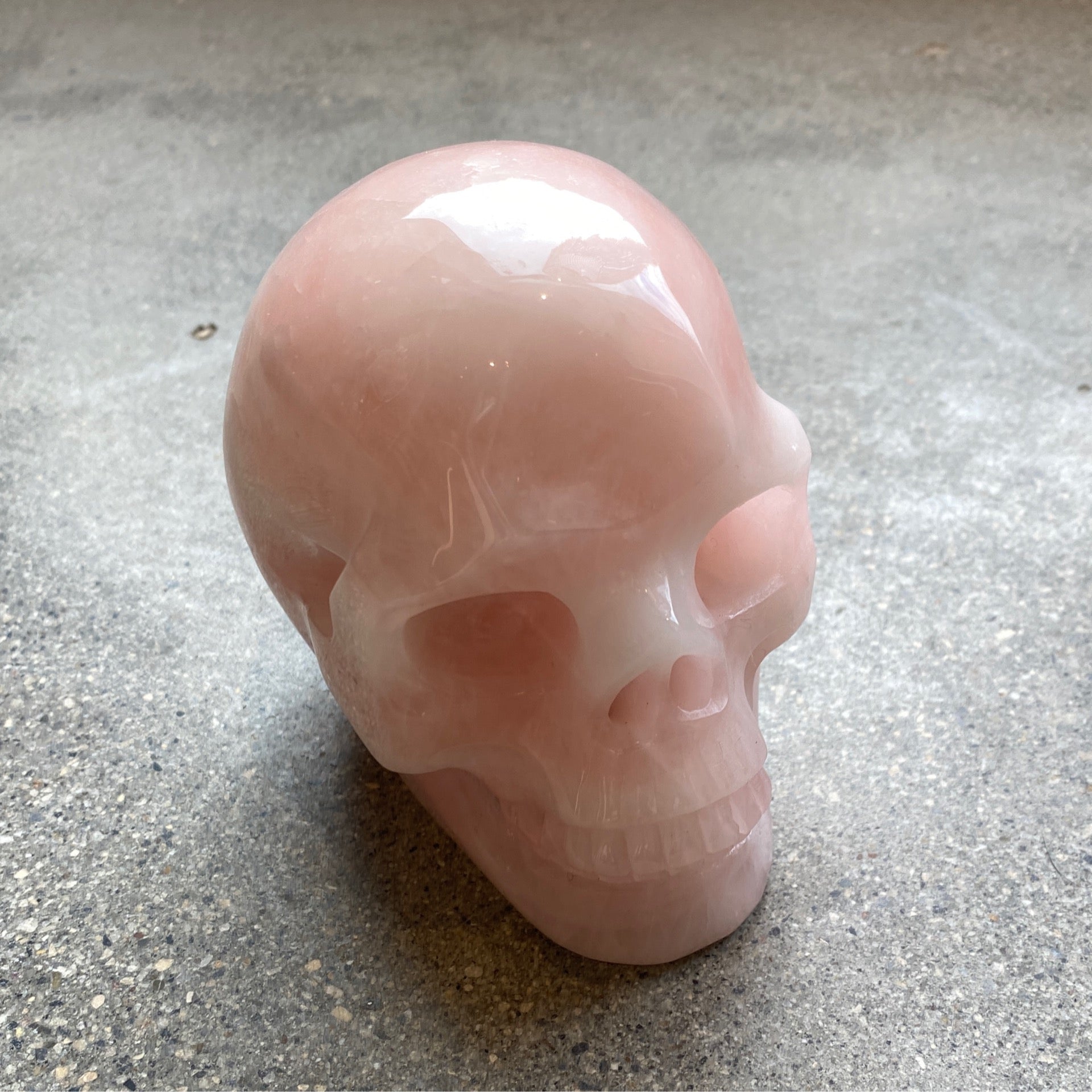 Rose Quartz Skulls
