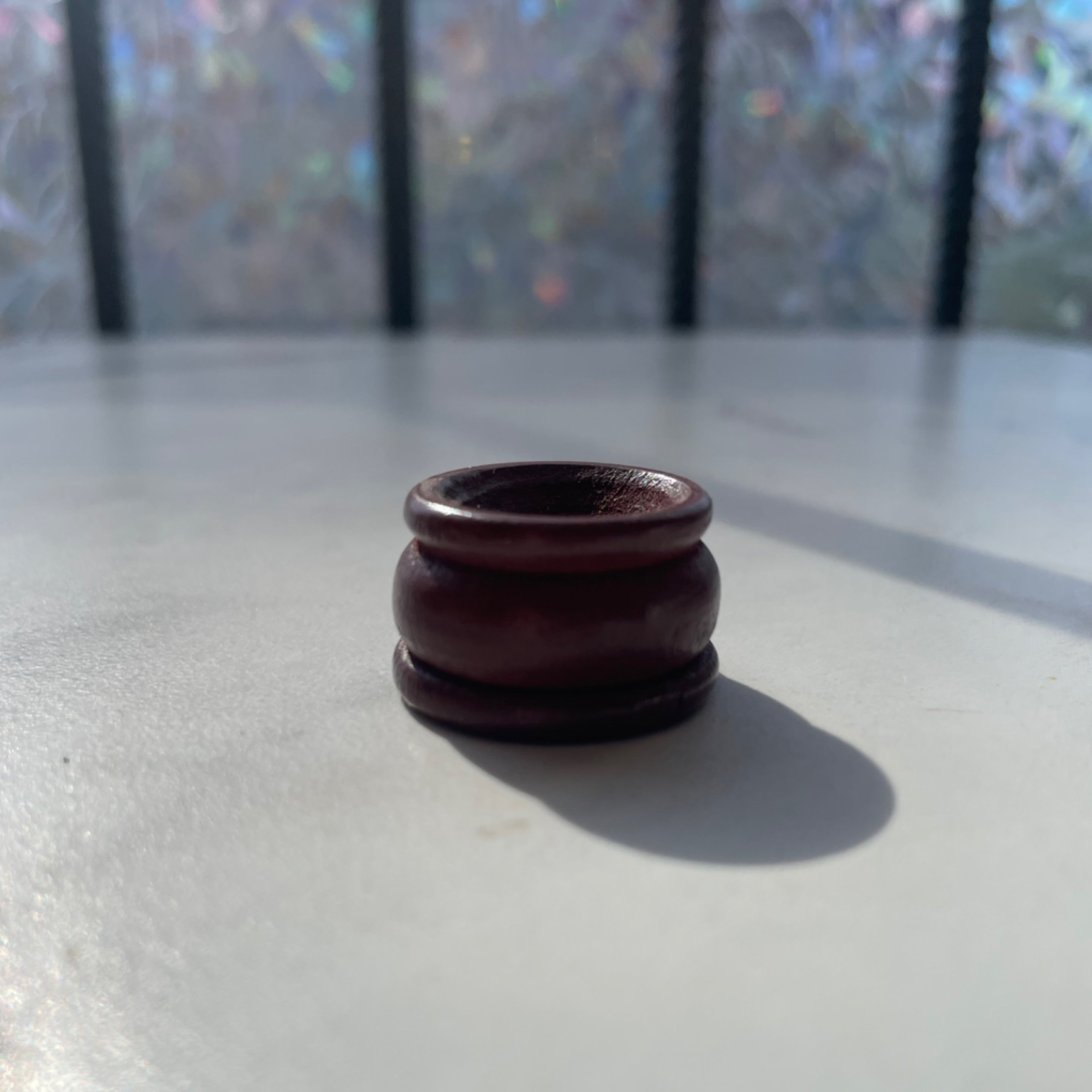 Mini Wooden Sphere Stand