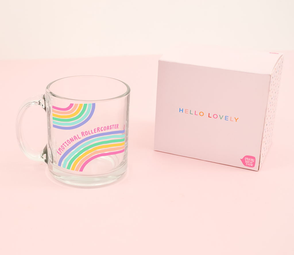 Glass Mug: Shit. Fuck. Damn.