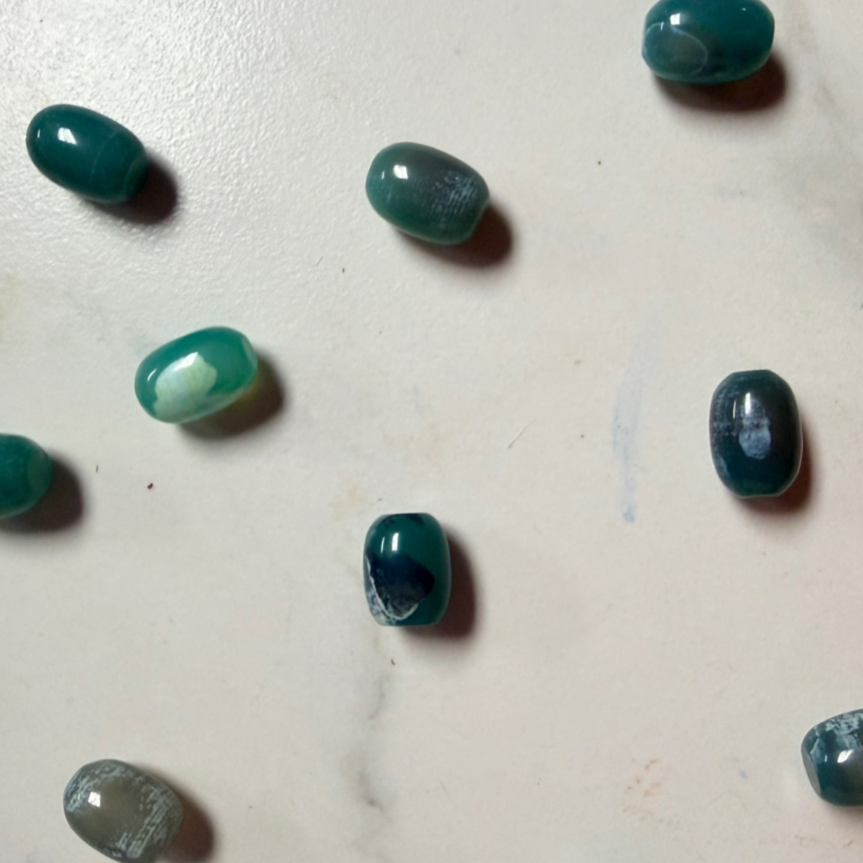 Green Agate Mini Tumble