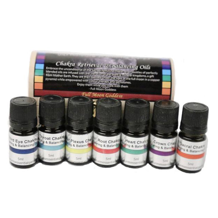 Chakra Oil Set