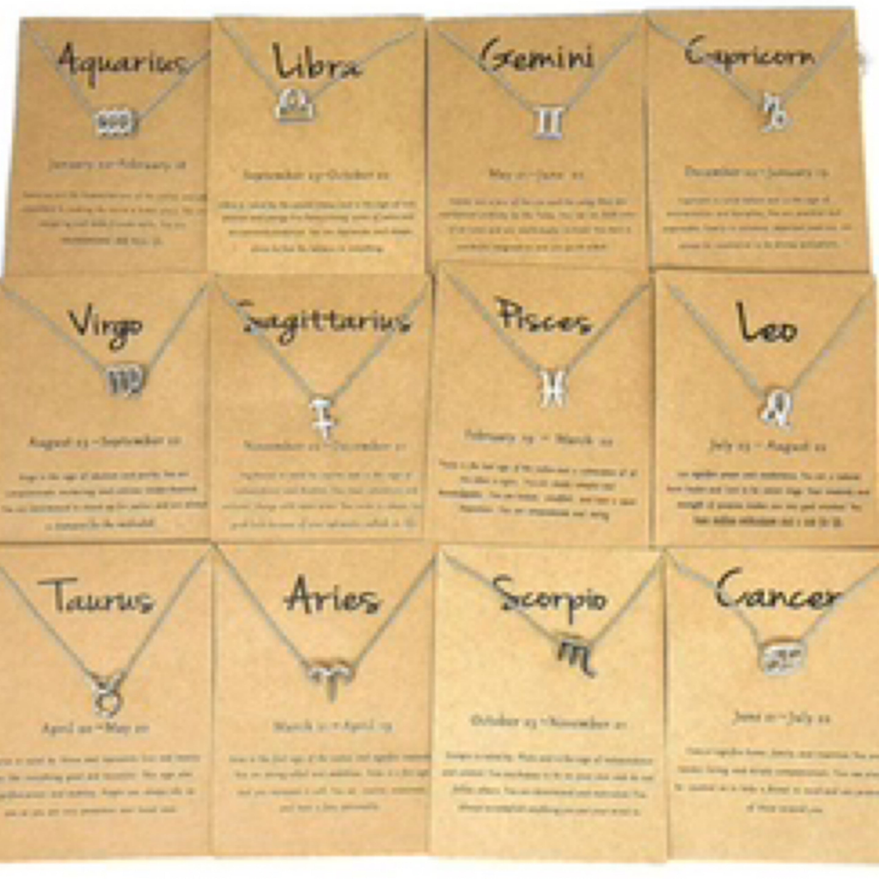 Zodiac Necklace