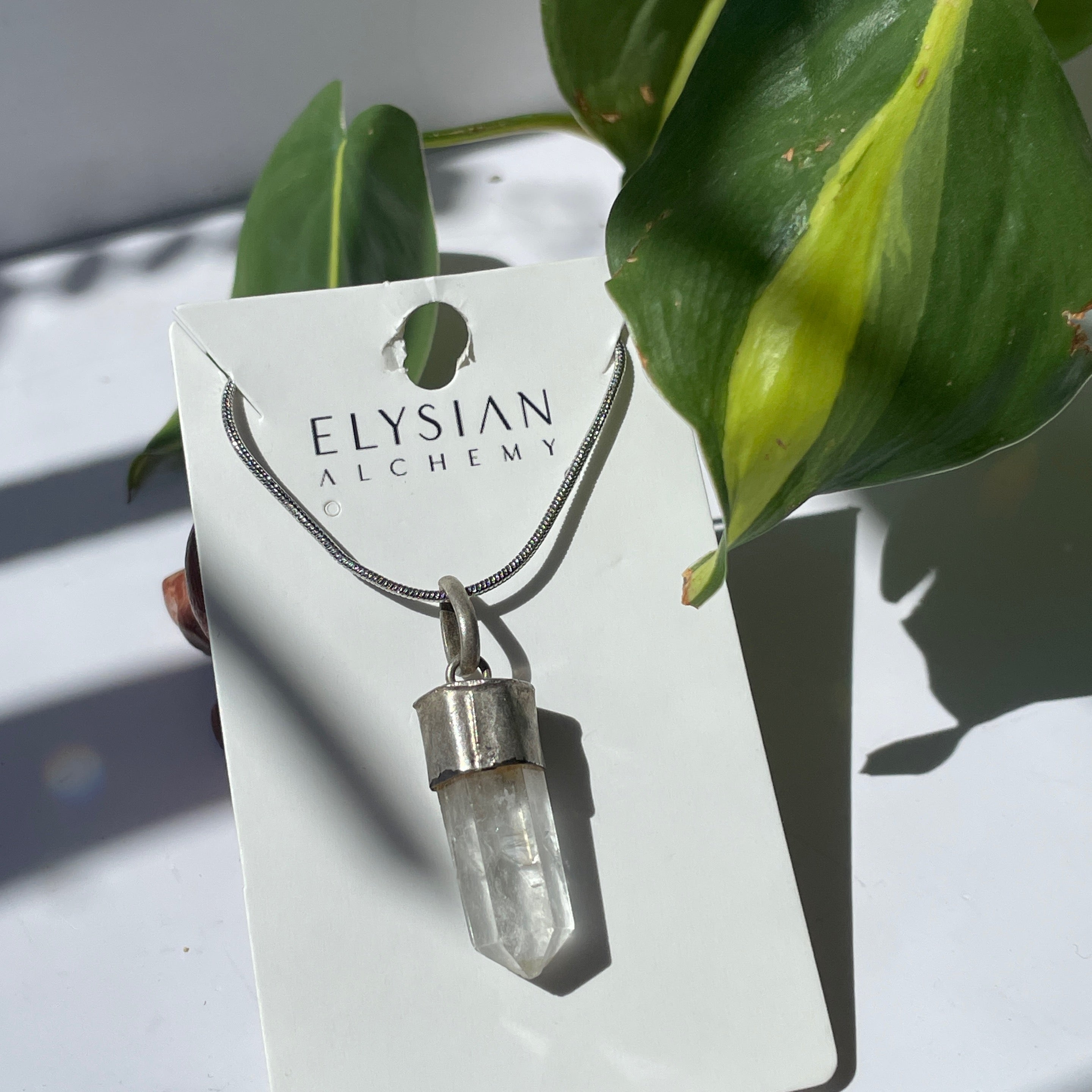 Clear Quartz Necklace