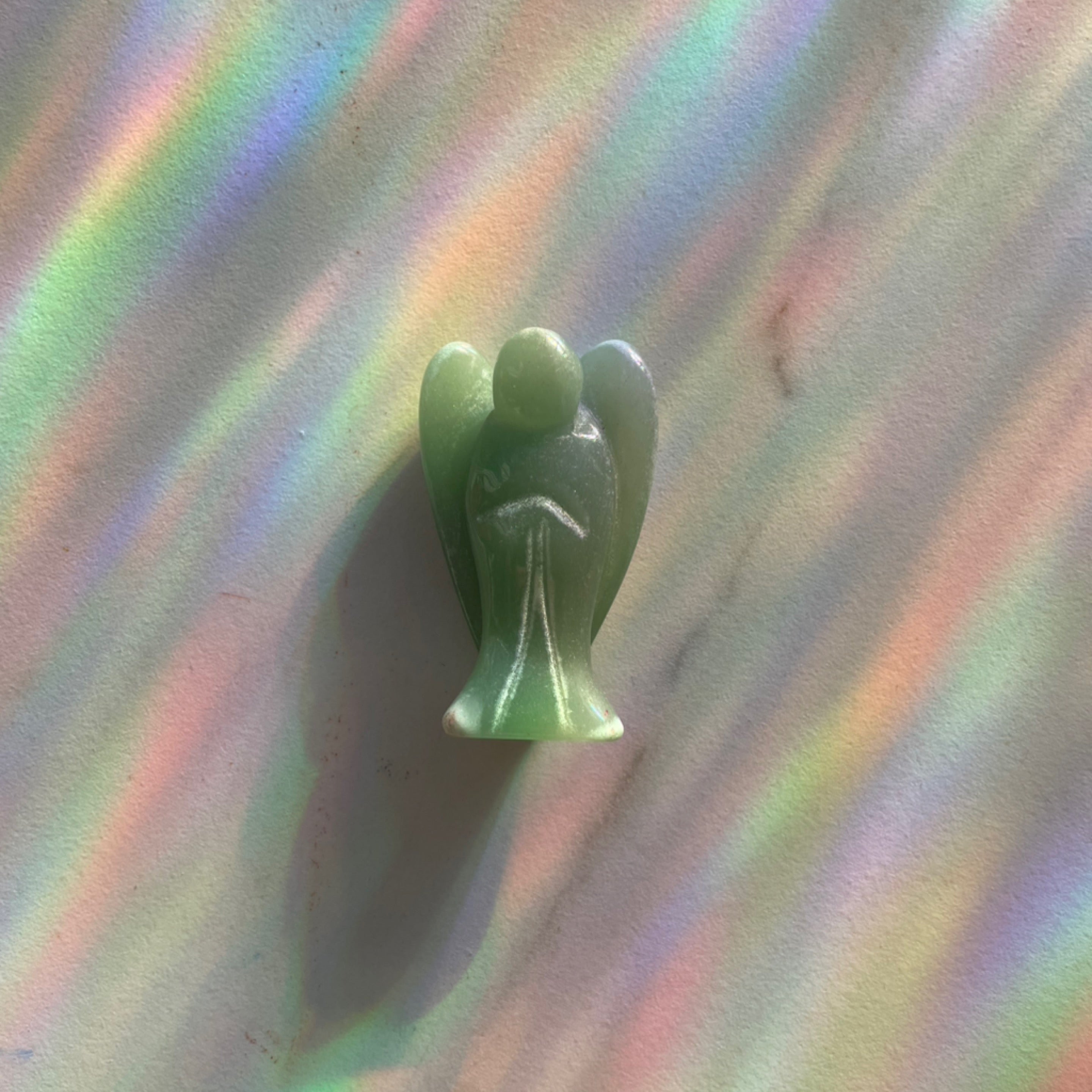 Green Aventurine Angel