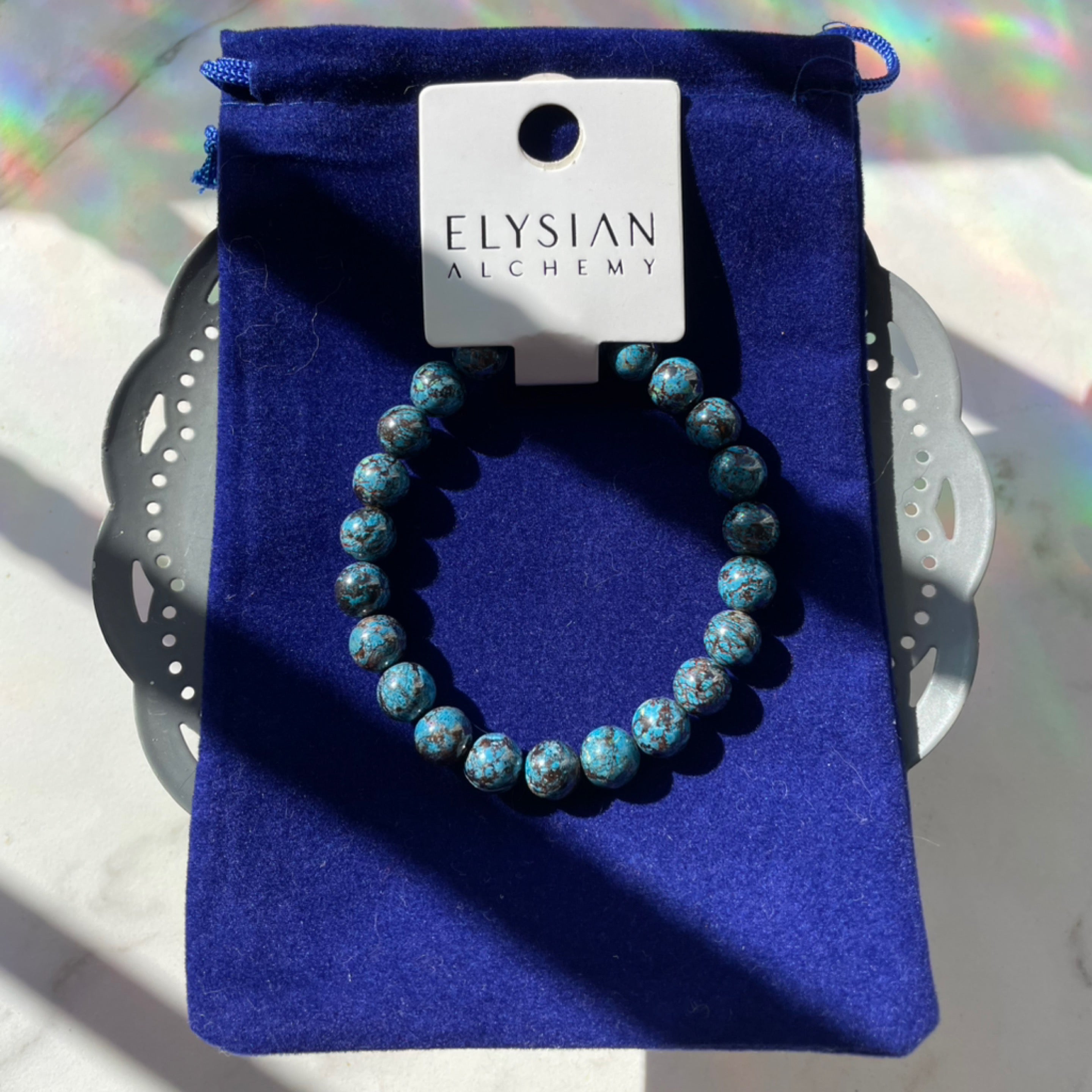 Chrysocolla Bracelet 8mm