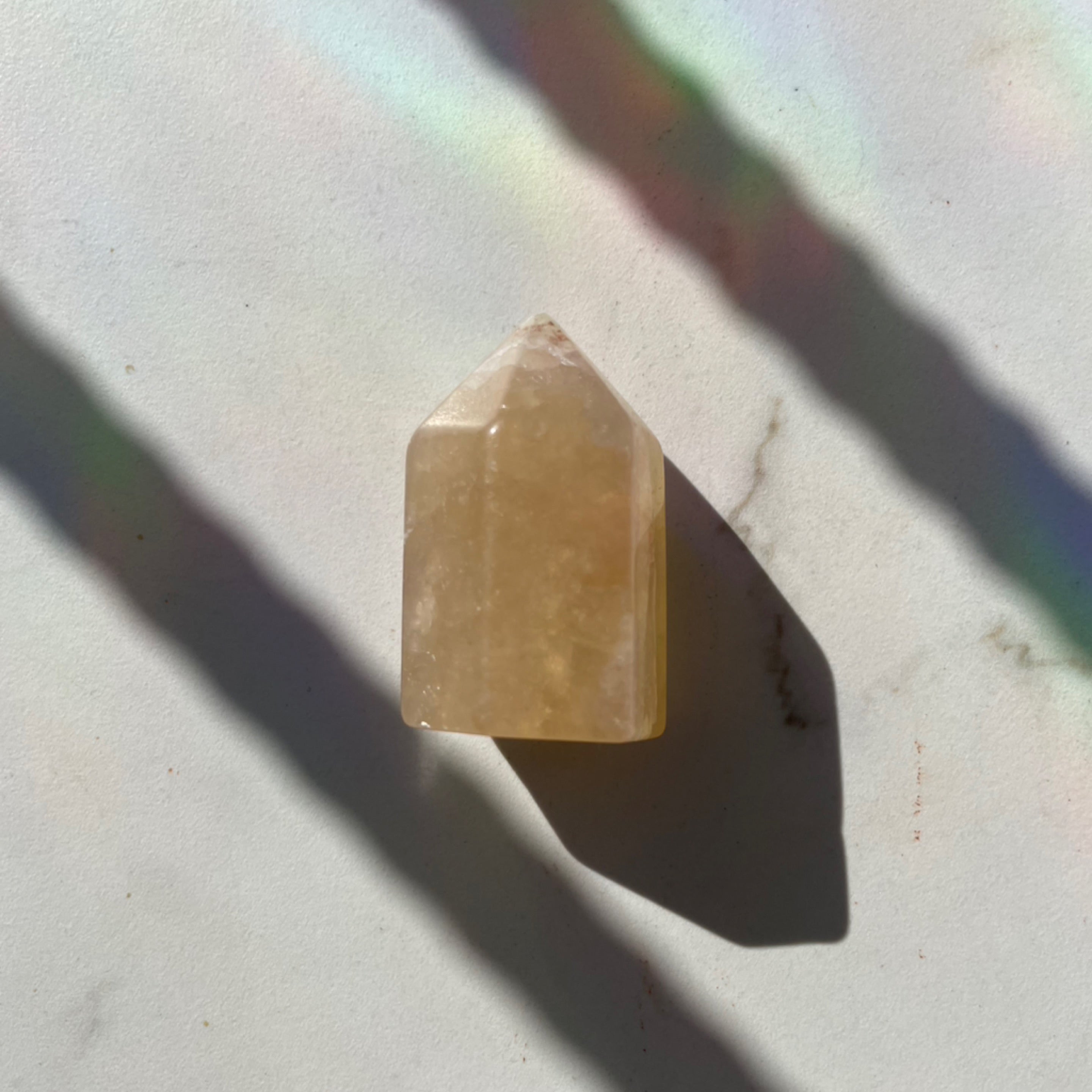 Yellow Fluorite Tower