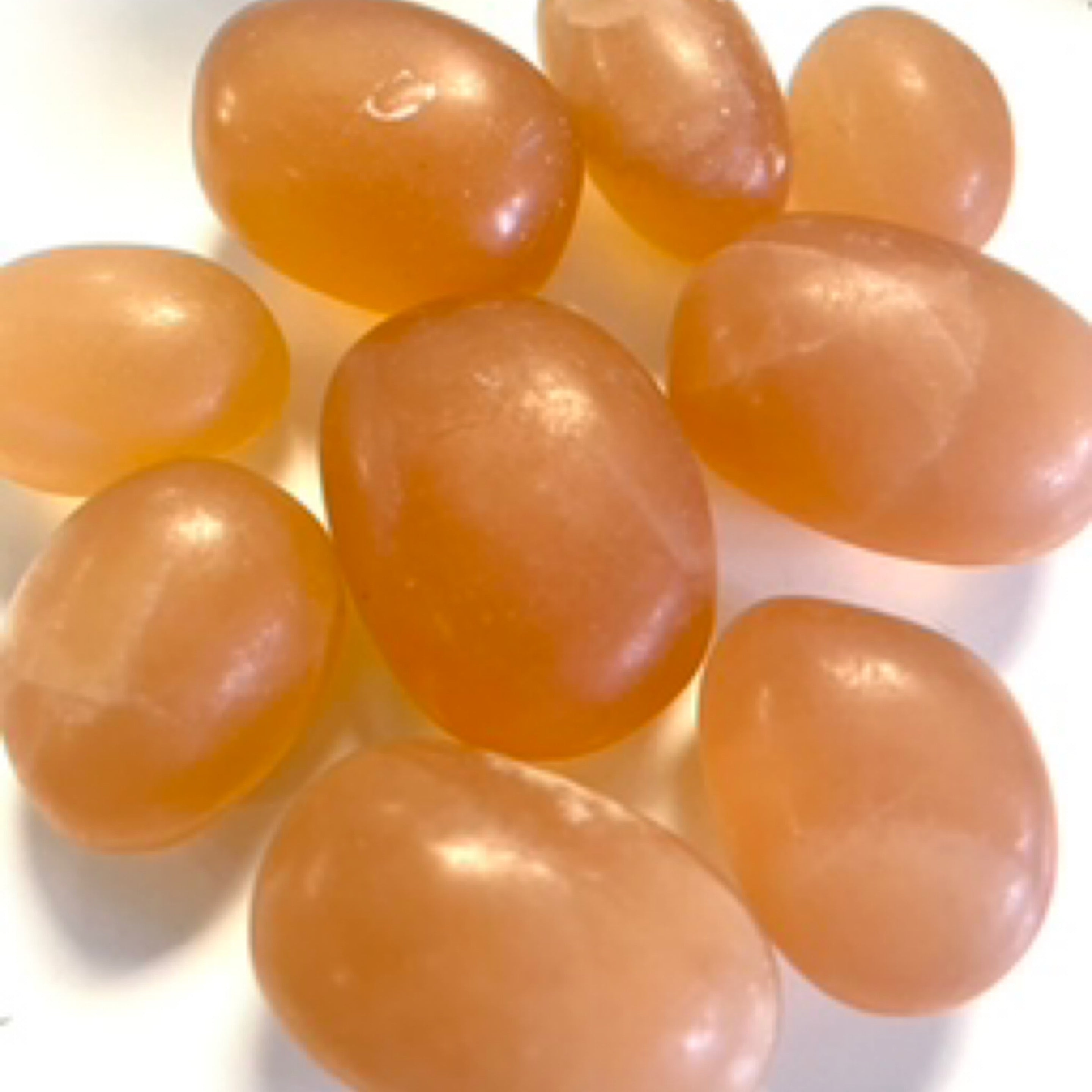 Orange Calcite Tumble