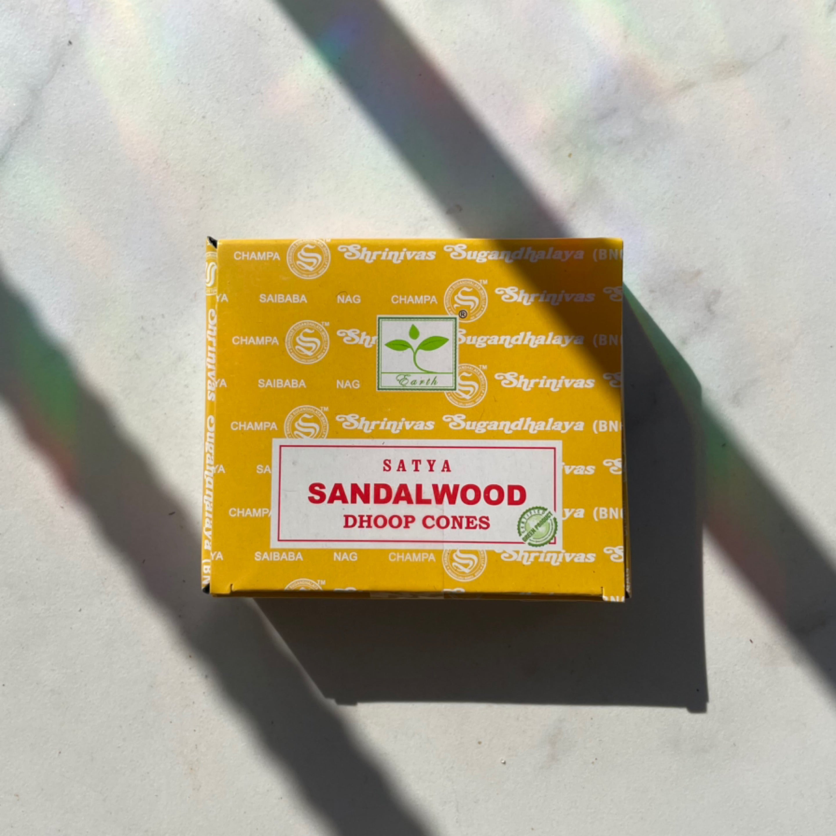 Sandalwood Incense Cones - Satya