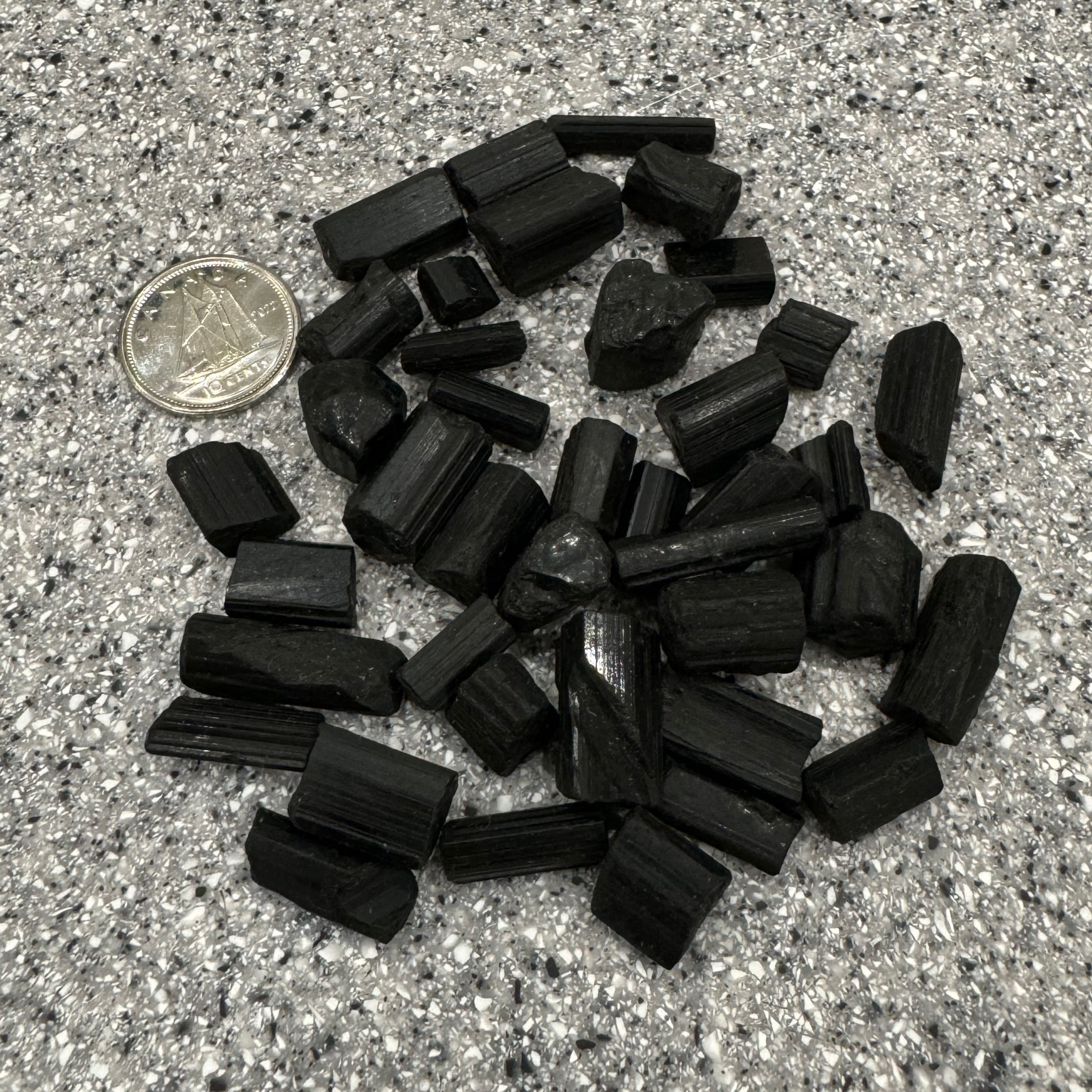 Black Tourmaline Mini Bags